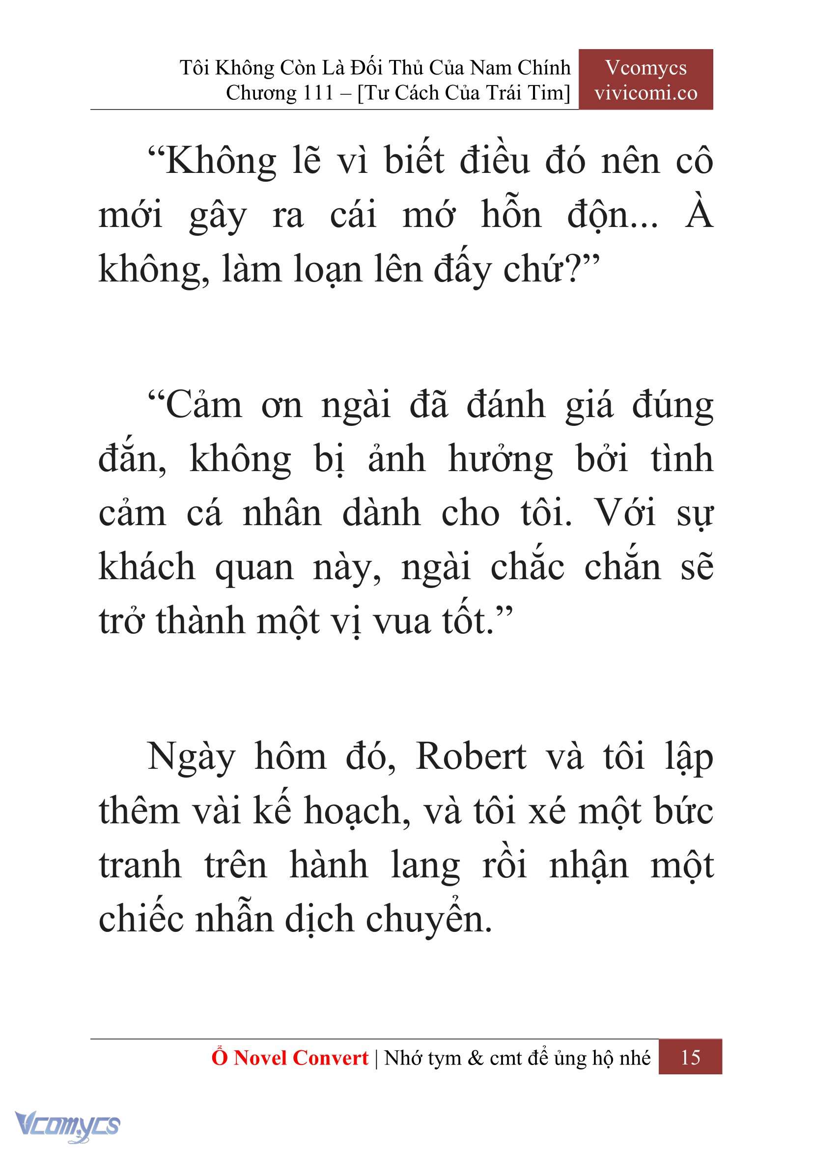 [Novel] Tôi Không Còn Là Đối Thủ Của Nam Chính Chapter  111 - 17