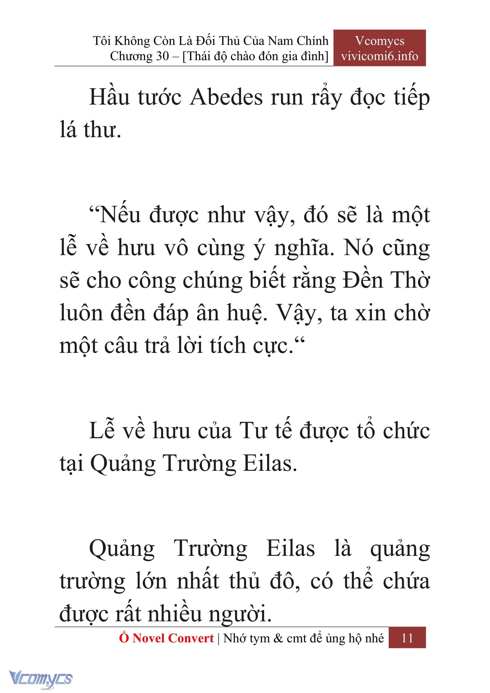[Novel] Tôi Không Còn Là Đối Thủ Của Nam Chính Chapter  30 - 13