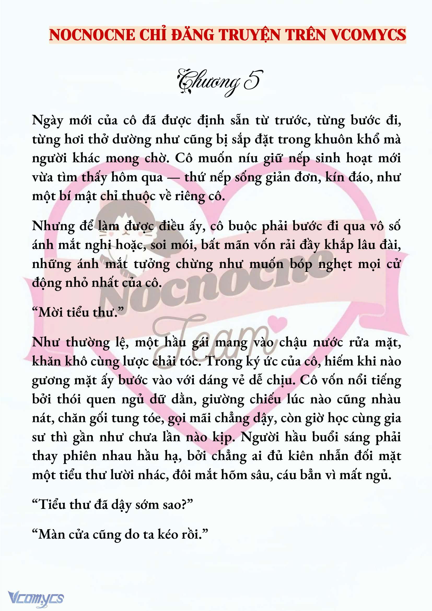 [NOVEL] CÁ RỪNG KHÔN NGOAN Chapter  5 - 2