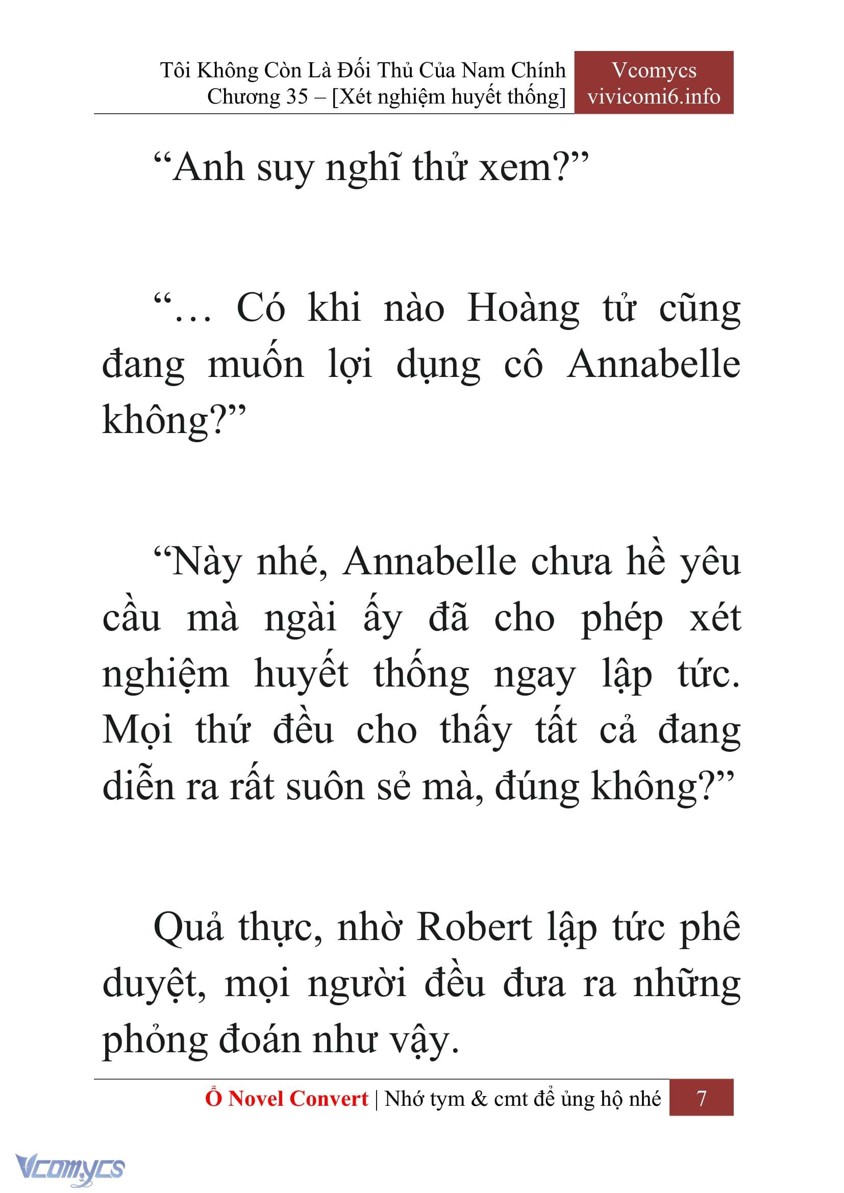 [Novel] Tôi Không Còn Là Đối Thủ Của Nam Chính Chapter  35 - 9