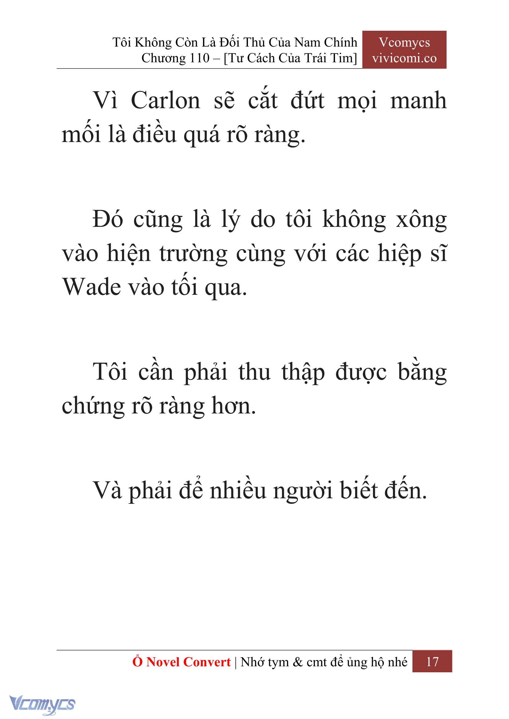 [Novel] Tôi Không Còn Là Đối Thủ Của Nam Chính Chapter  110 - 19