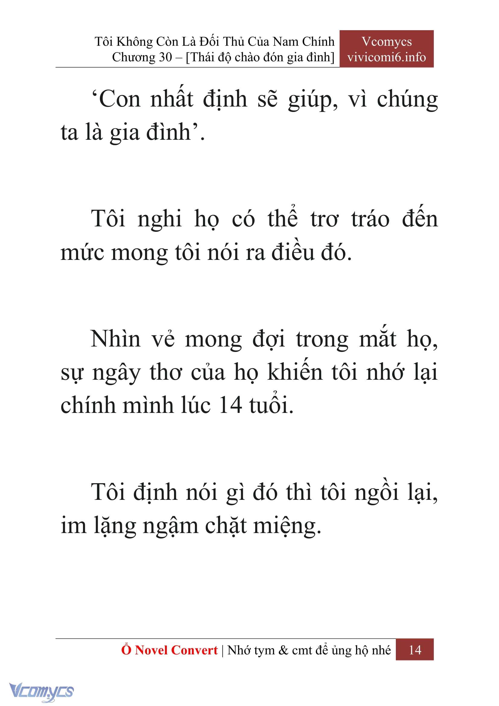 [Novel] Tôi Không Còn Là Đối Thủ Của Nam Chính Chapter  30 - 16