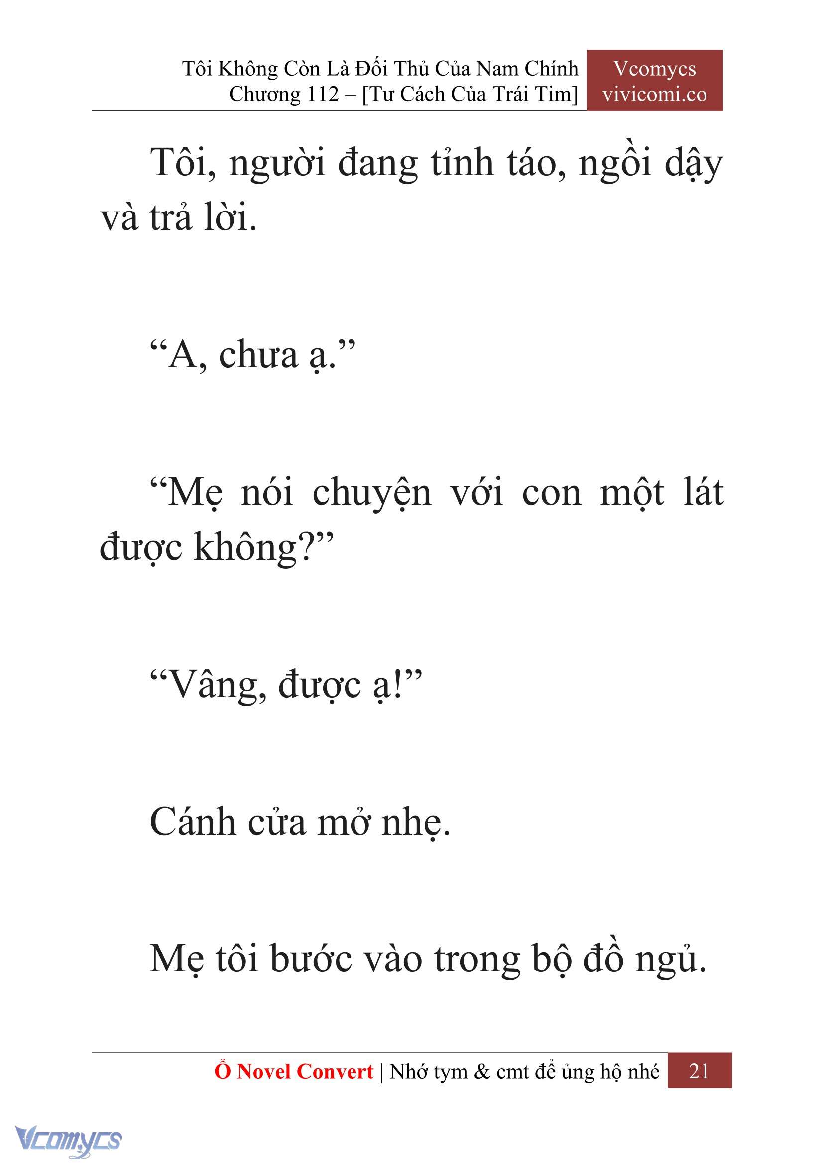 [Novel] Tôi Không Còn Là Đối Thủ Của Nam Chính Chapter  112 - 23