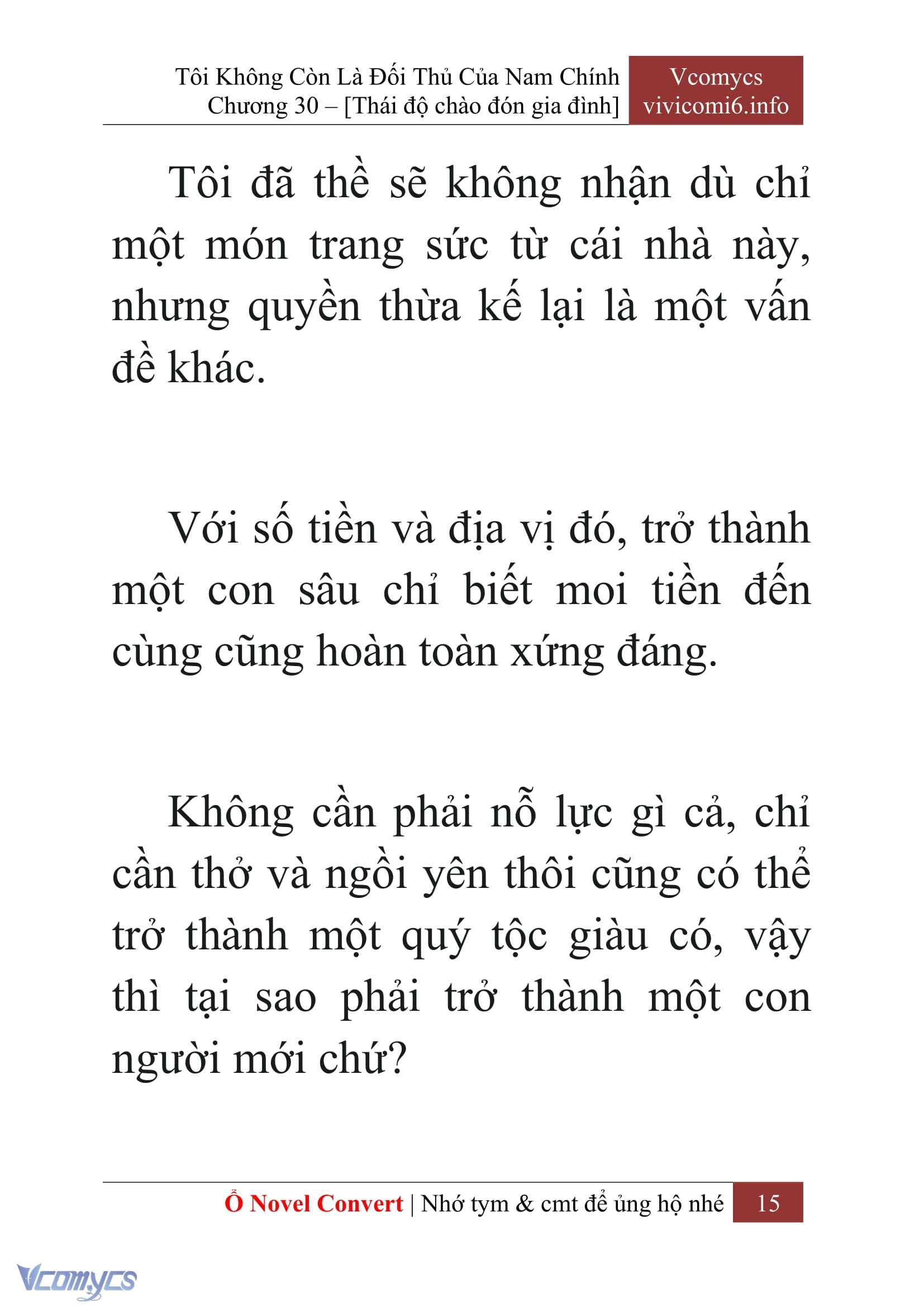 [Novel] Tôi Không Còn Là Đối Thủ Của Nam Chính Chapter  30 - 17