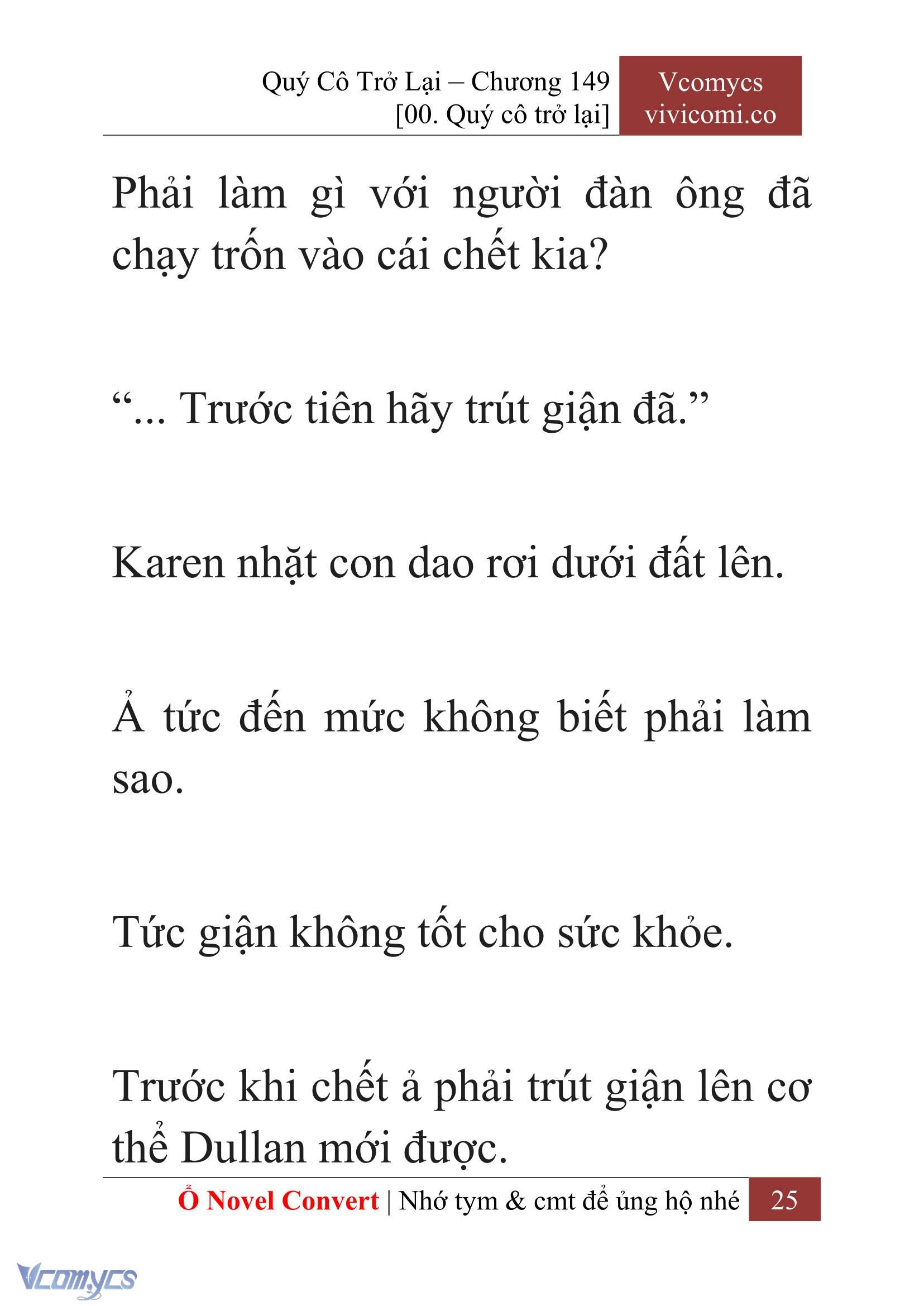 [Novel] Quý Cô Trở Lại Chapter  149 - 27