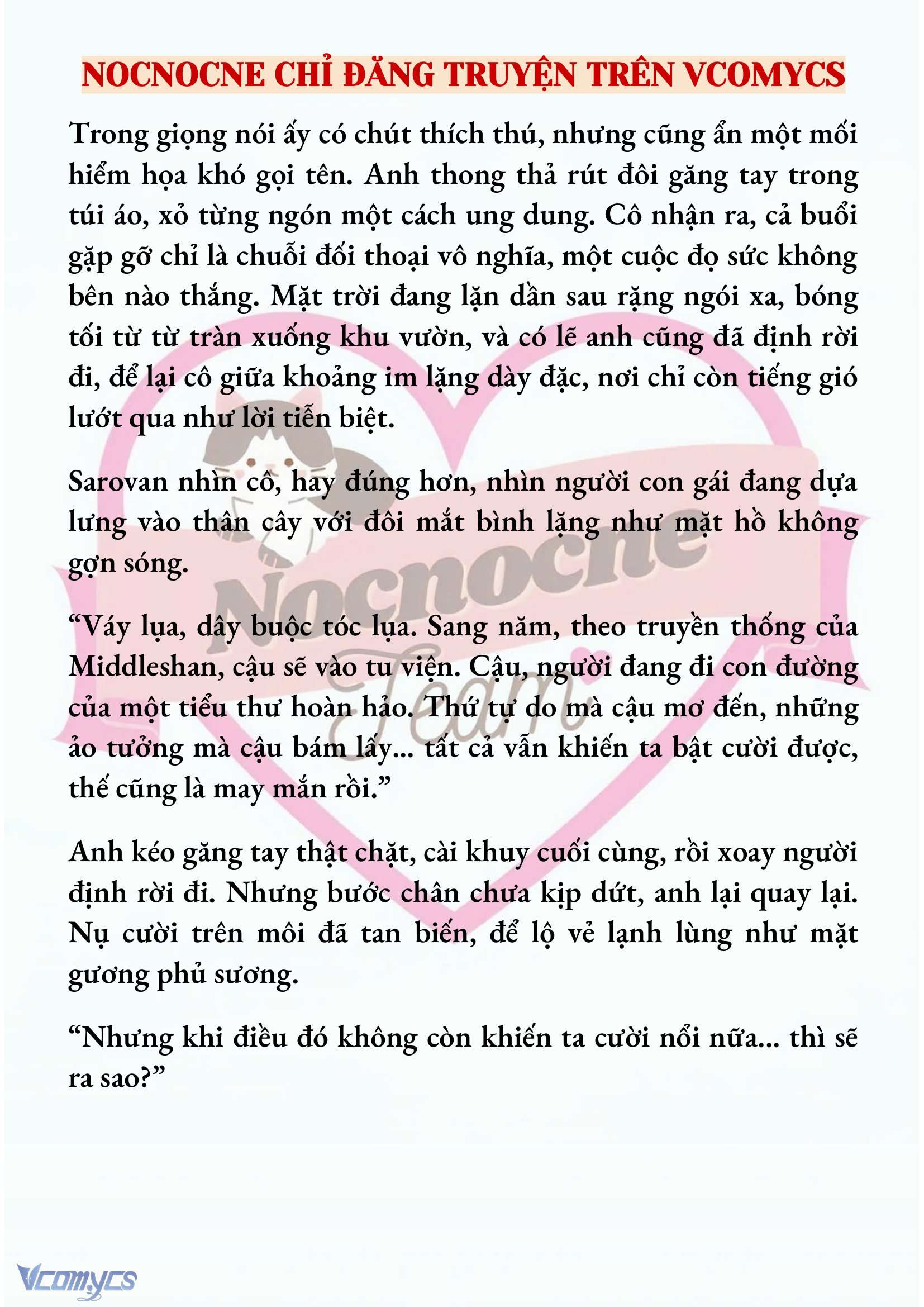 [NOVEL] CÁ RỪNG KHÔN NGOAN Chapter  37 - 5