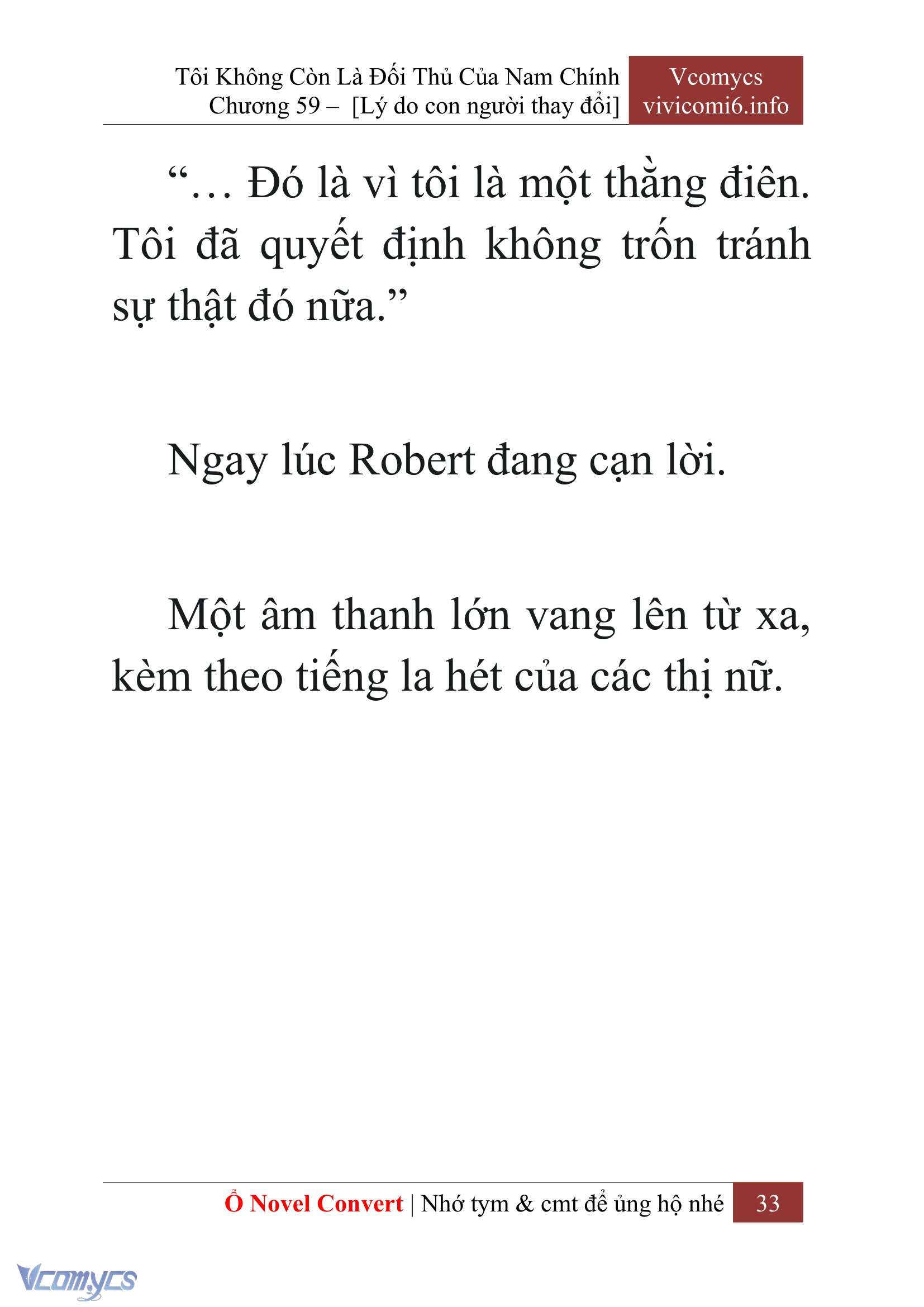 [Novel] Tôi Không Còn Là Đối Thủ Của Nam Chính Chapter  59 - 35