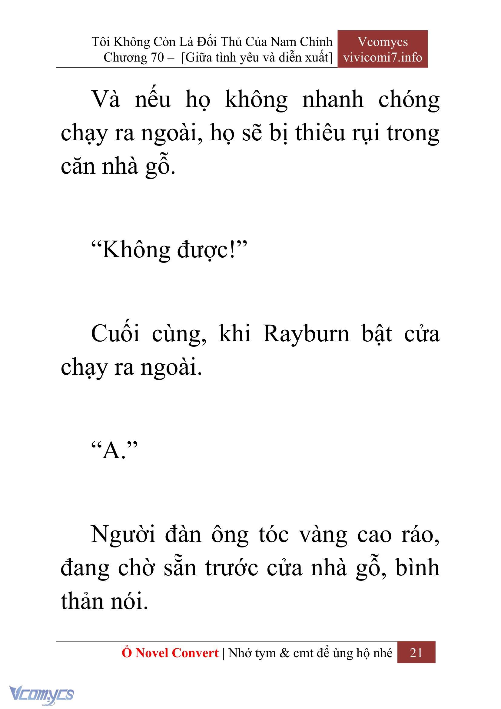 [Novel] Tôi Không Còn Là Đối Thủ Của Nam Chính Chapter  70 - 23