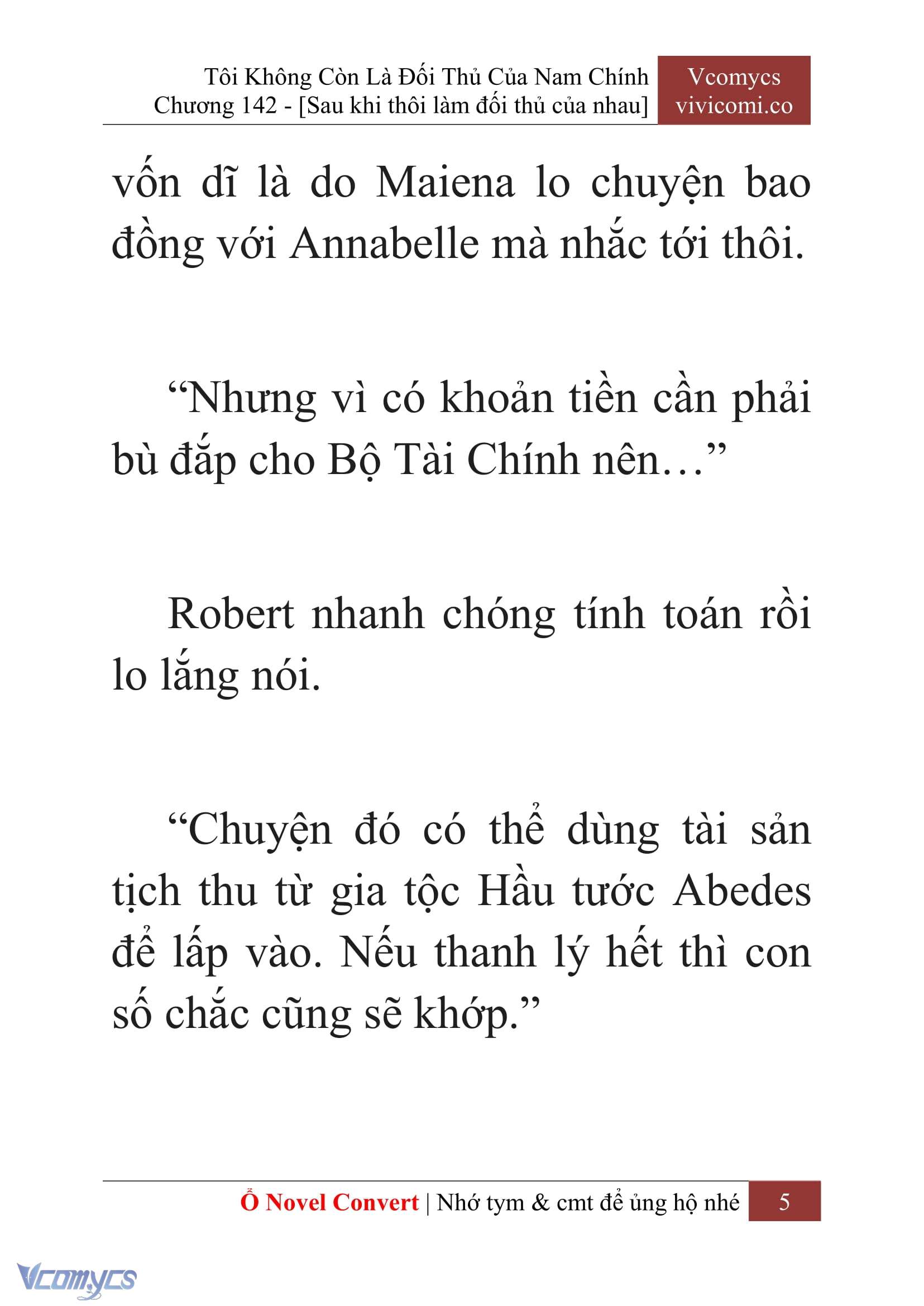 [Novel] Tôi Không Còn Là Đối Thủ Của Nam Chính Chapter  142 - 7