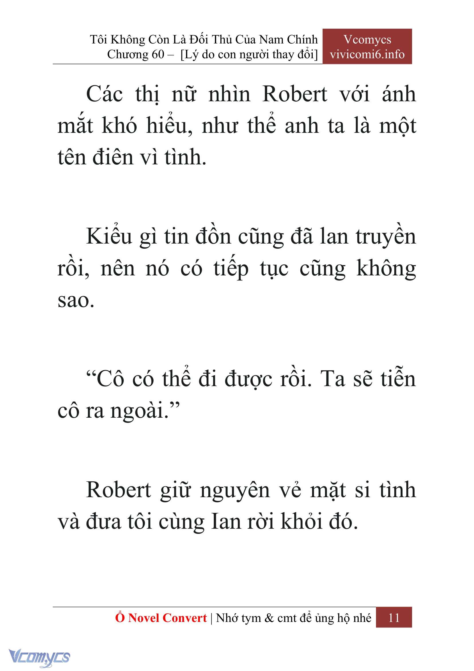 [Novel] Tôi Không Còn Là Đối Thủ Của Nam Chính Chapter  60 - 13