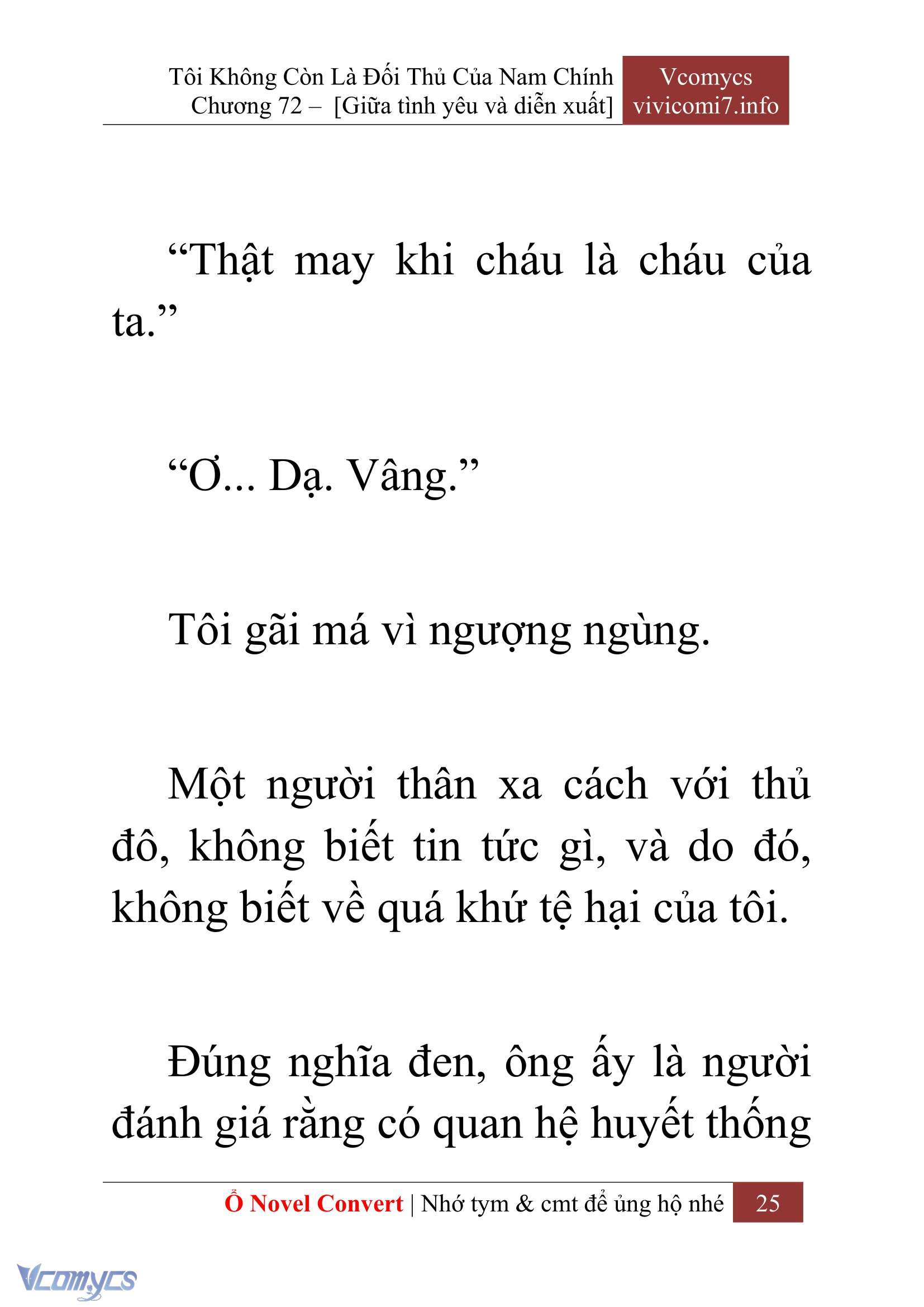 [Novel] Tôi Không Còn Là Đối Thủ Của Nam Chính Chapter  72 - 27