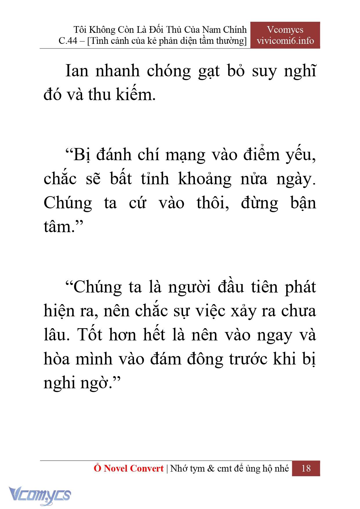 [Novel] Tôi Không Còn Là Đối Thủ Của Nam Chính Chapter  44 - 20
