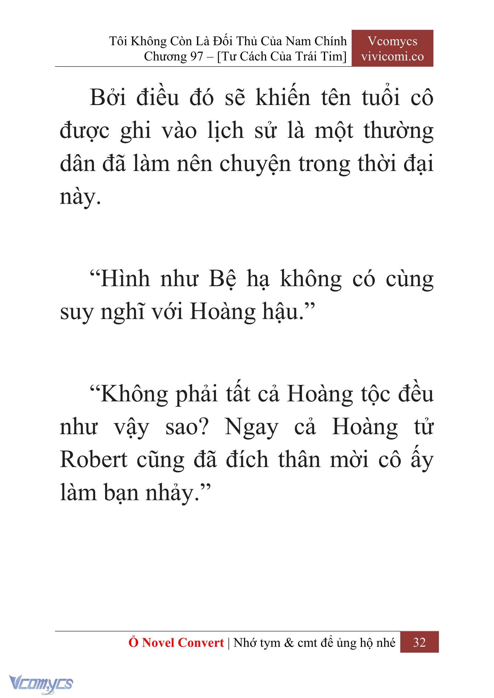 [Novel] Tôi Không Còn Là Đối Thủ Của Nam Chính Chapter  97 - 34