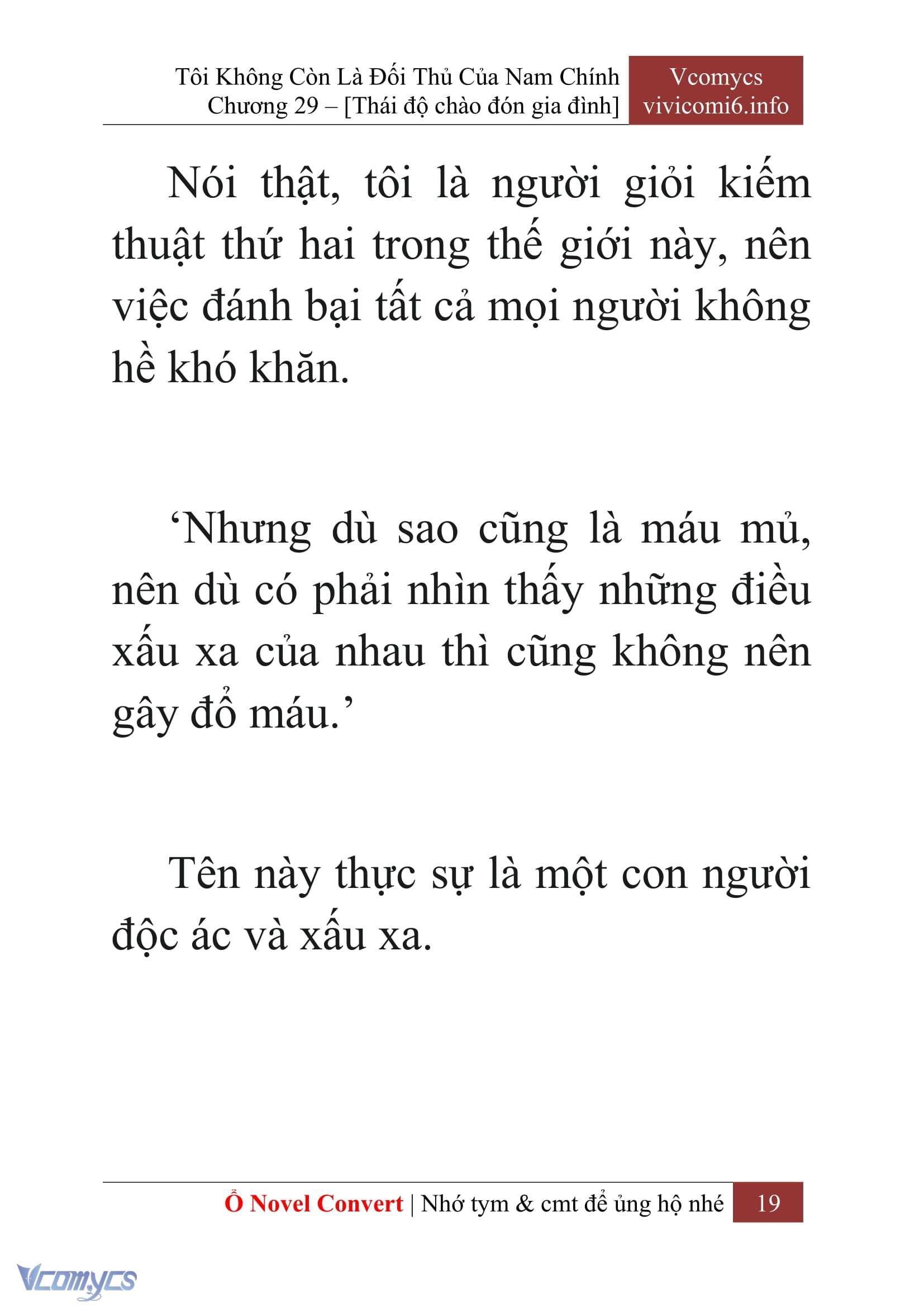 [Novel] Tôi Không Còn Là Đối Thủ Của Nam Chính Chapter  29 - 21