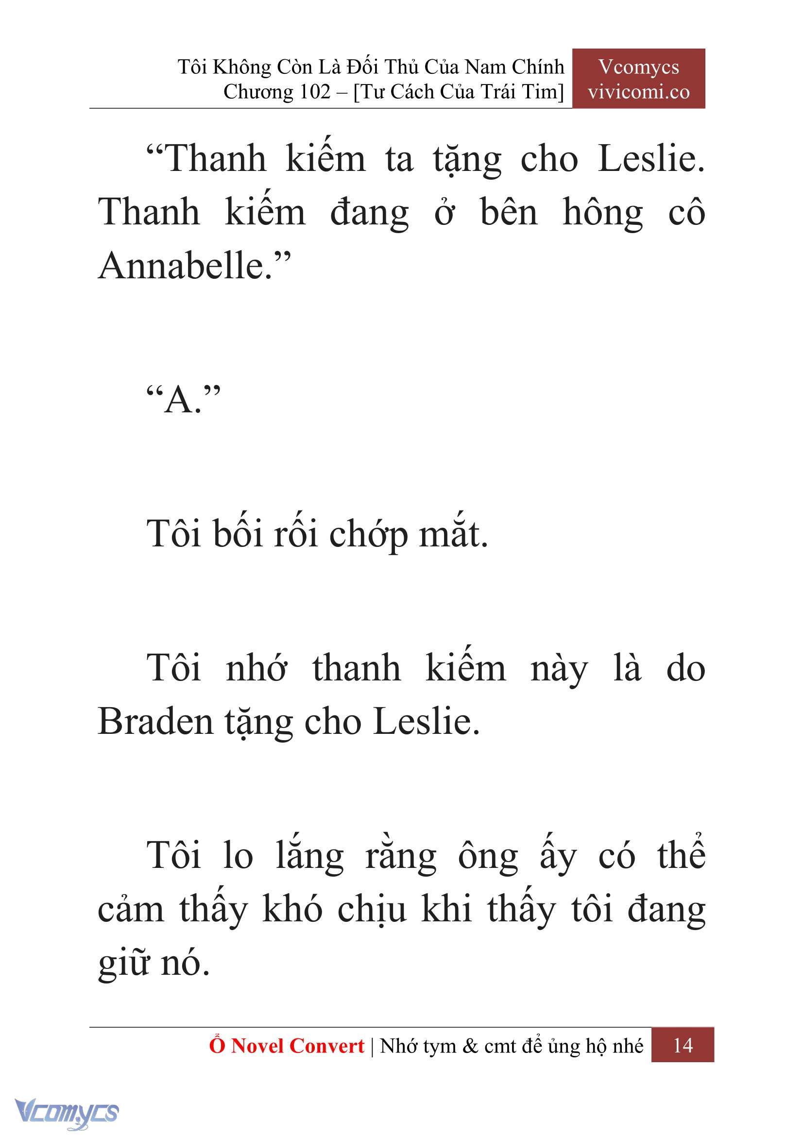 [Novel] Tôi Không Còn Là Đối Thủ Của Nam Chính Chapter  102 - 16