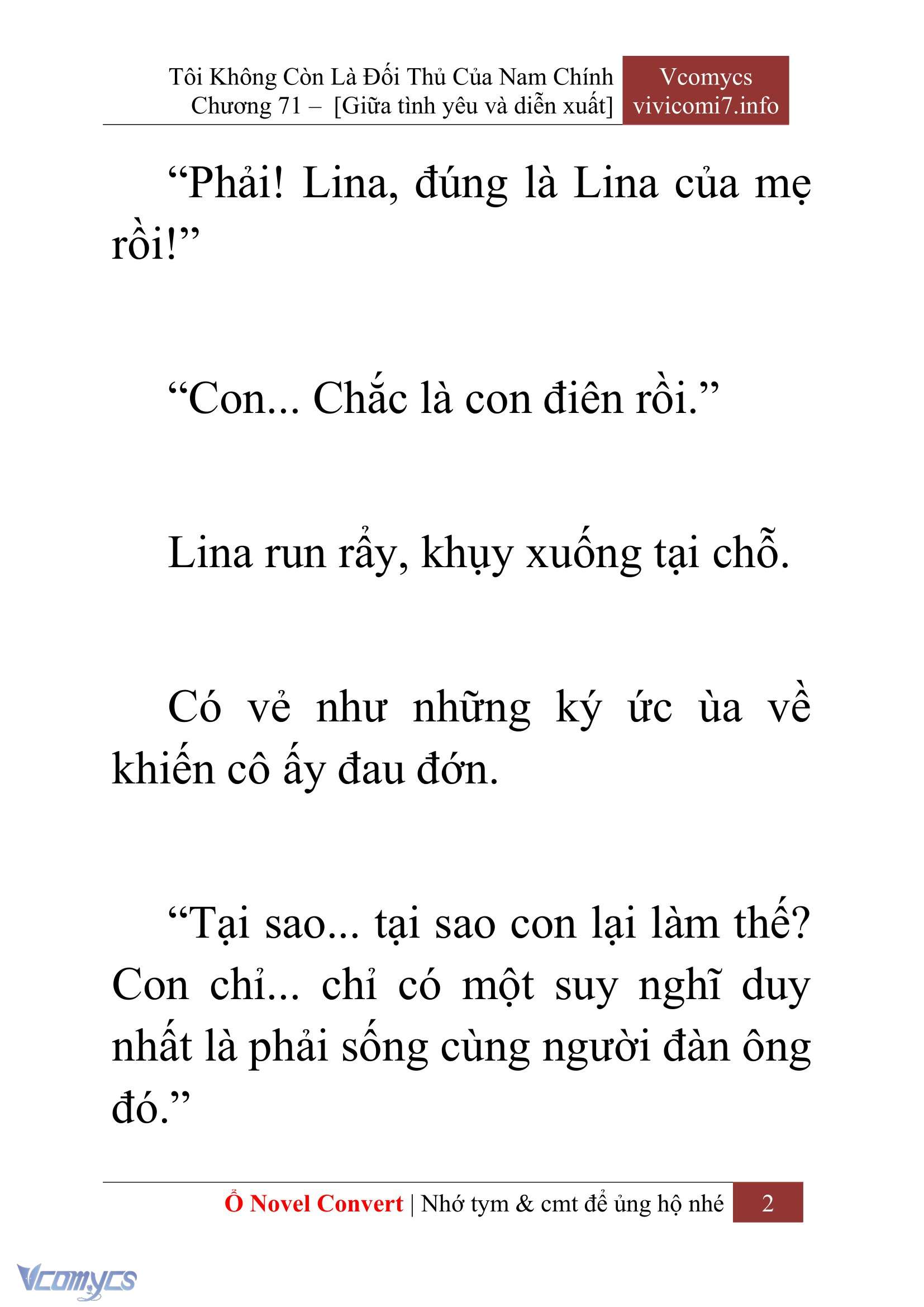 [Novel] Tôi Không Còn Là Đối Thủ Của Nam Chính Chapter  71 - 4