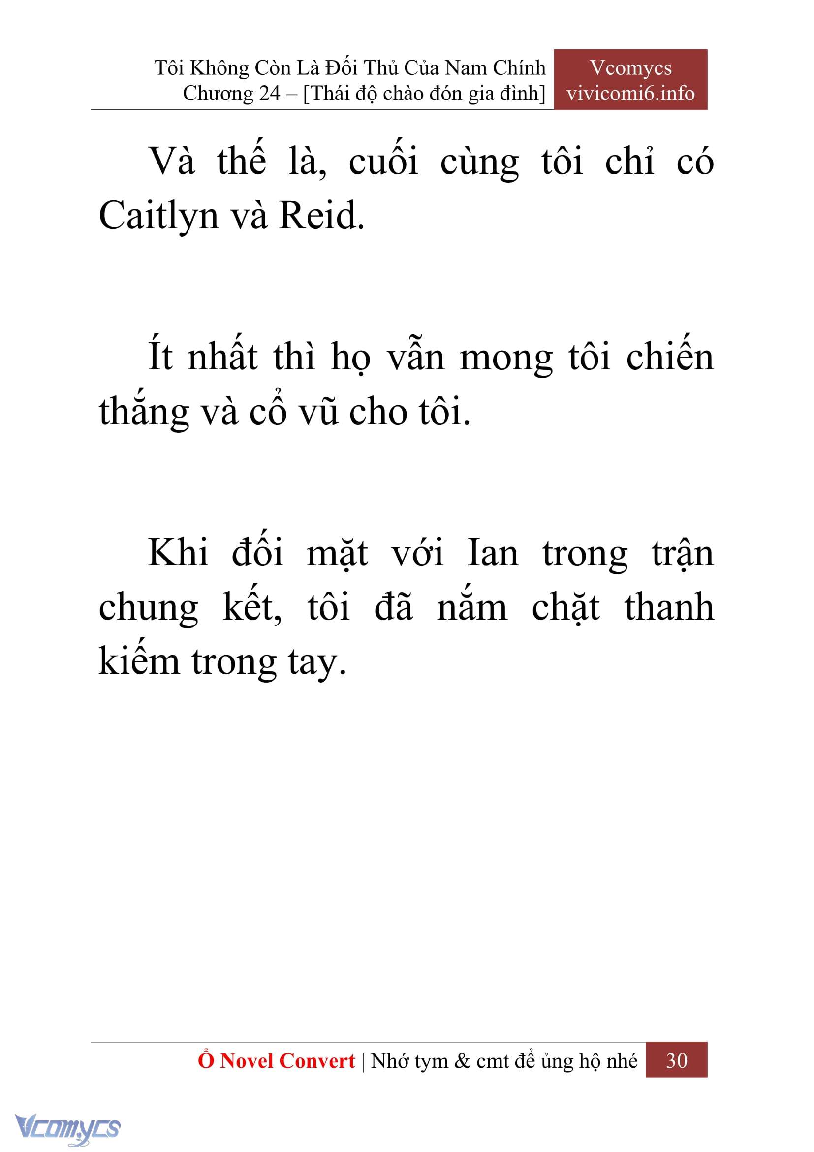 [Novel] Tôi Không Còn Là Đối Thủ Của Nam Chính Chapter  24 - 32