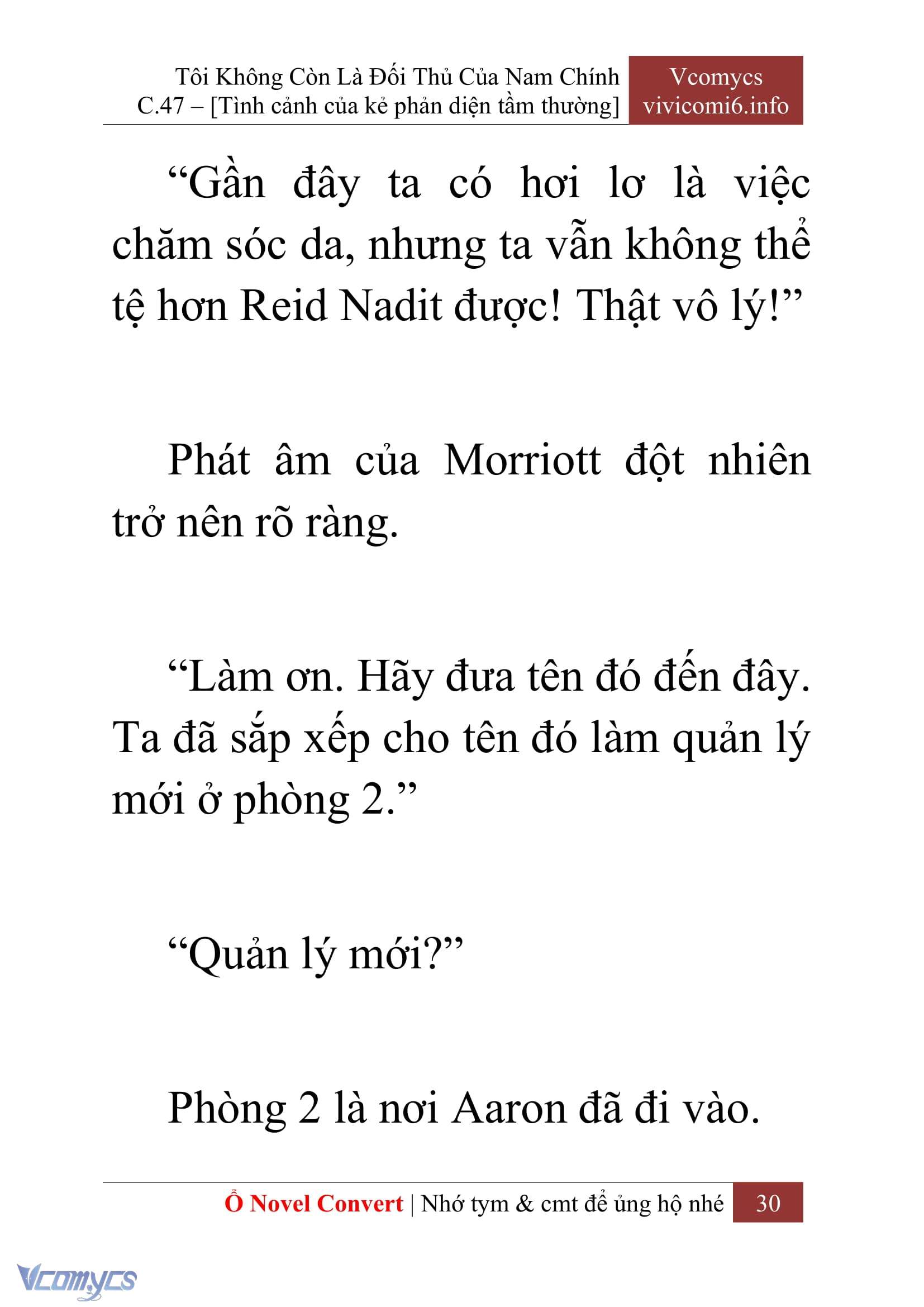 [Novel] Tôi Không Còn Là Đối Thủ Của Nam Chính Chapter  47 - 32