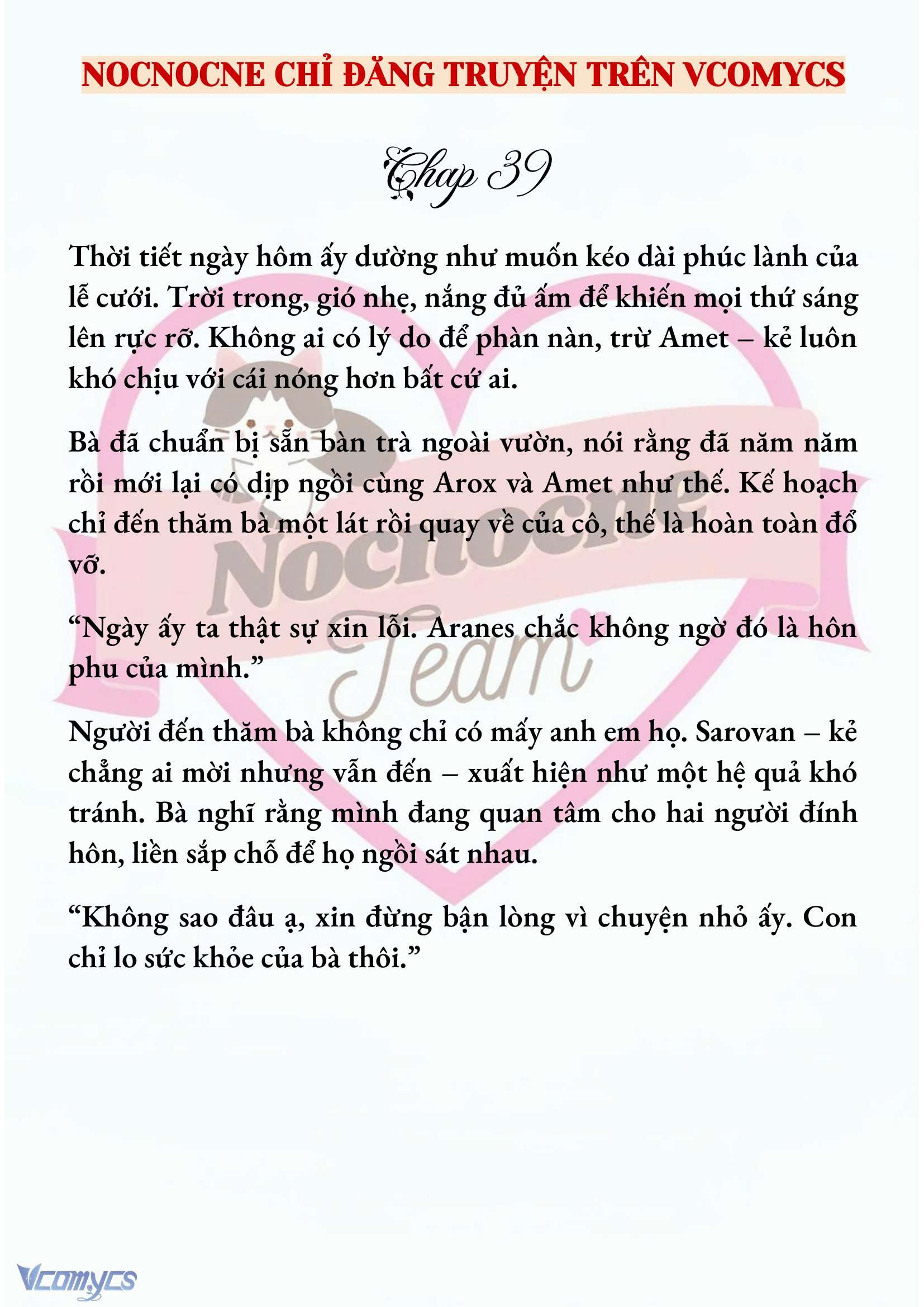 [NOVEL] CÁ RỪNG KHÔN NGOAN Chapter  39 - 2