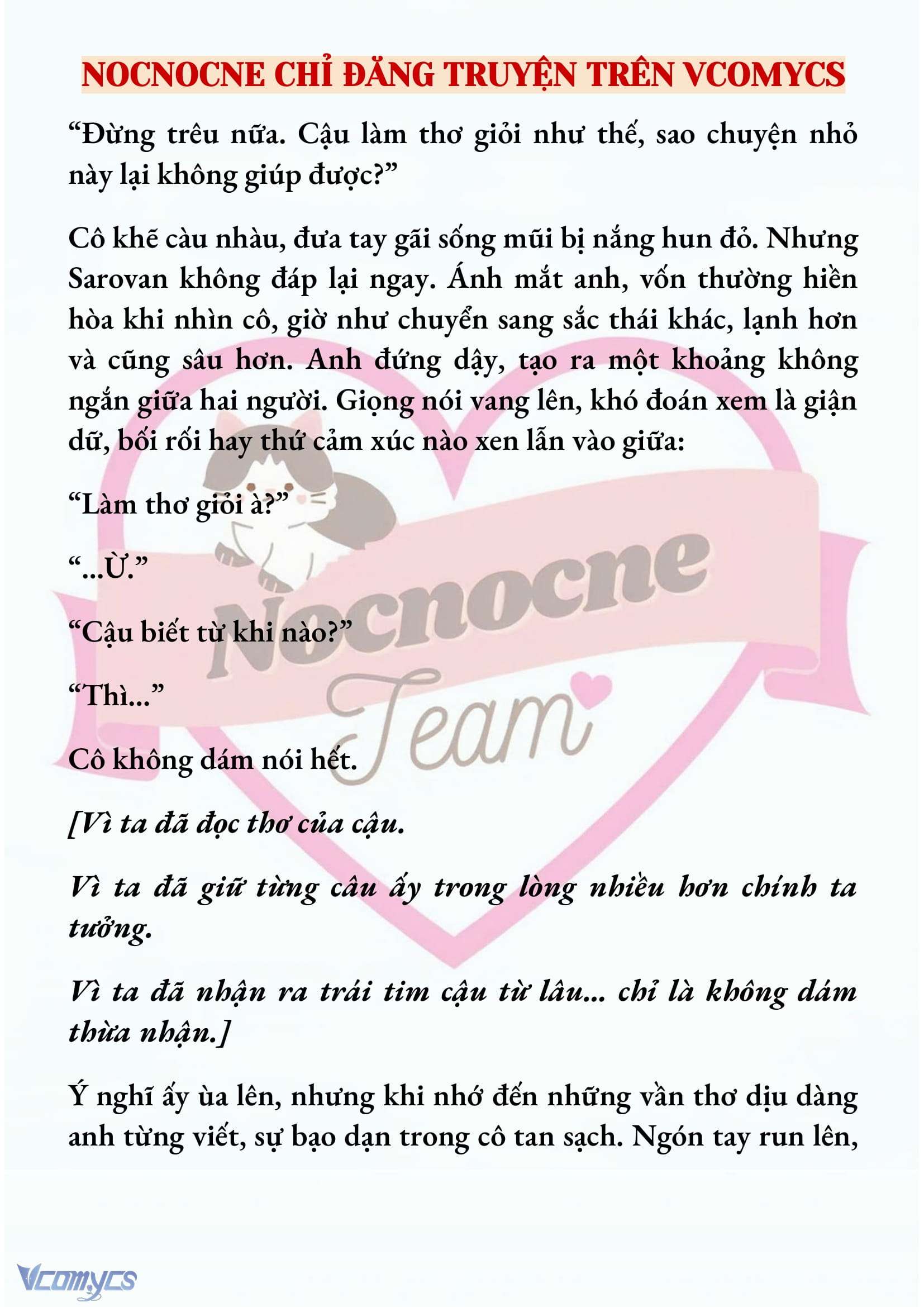 [NOVEL] CÁ RỪNG KHÔN NGOAN Chapter  83 - 15