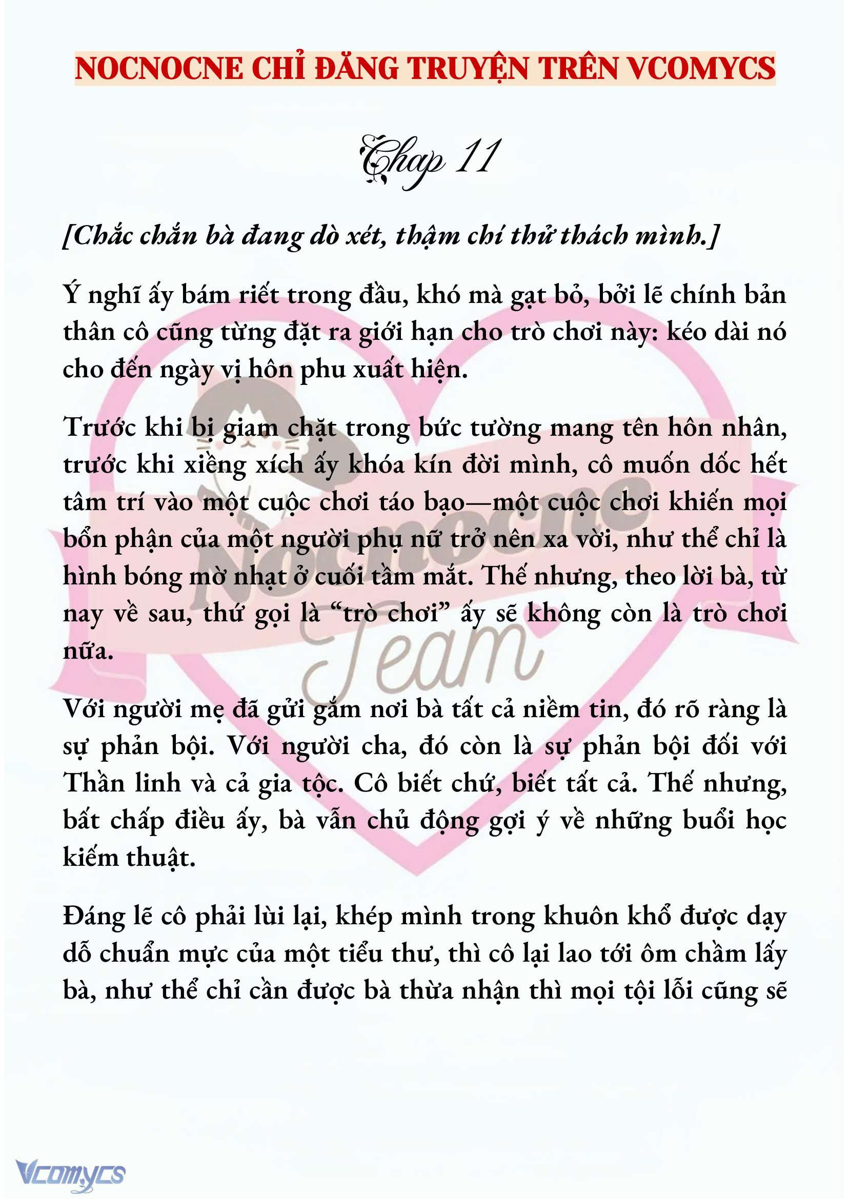 [NOVEL] CÁ RỪNG KHÔN NGOAN Chapter  11 - 2