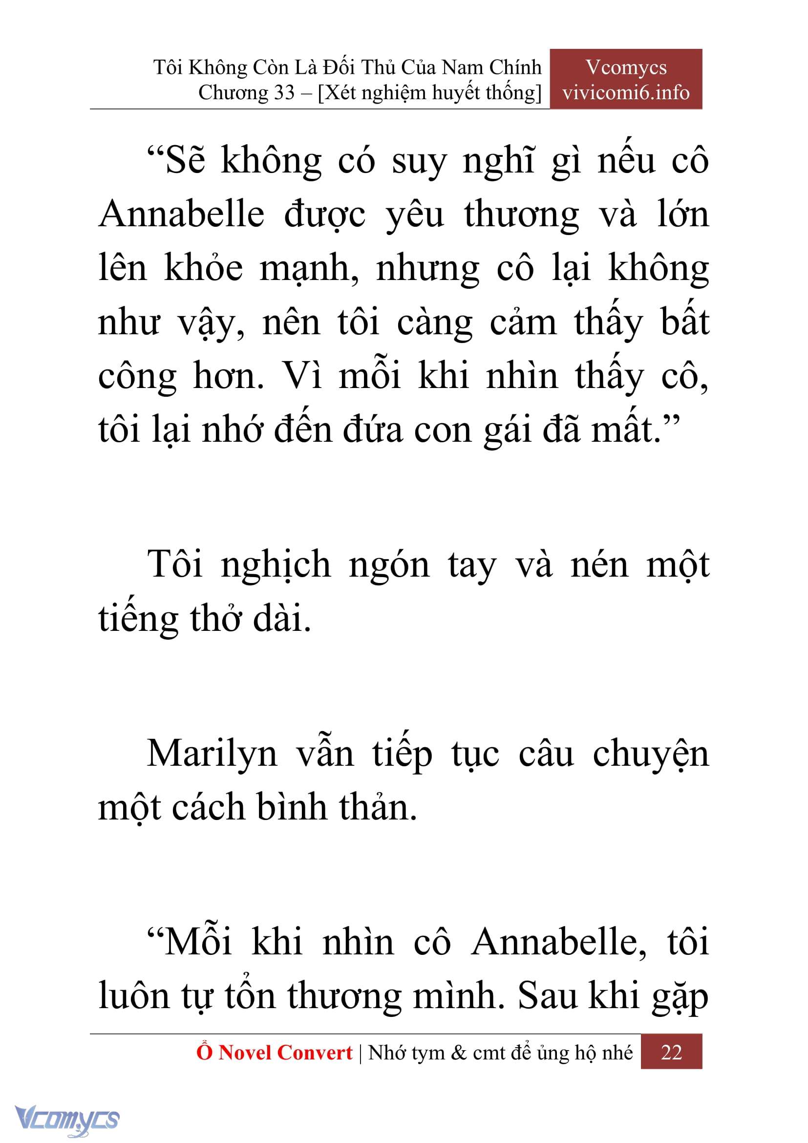 [Novel] Tôi Không Còn Là Đối Thủ Của Nam Chính Chapter  33 - 24