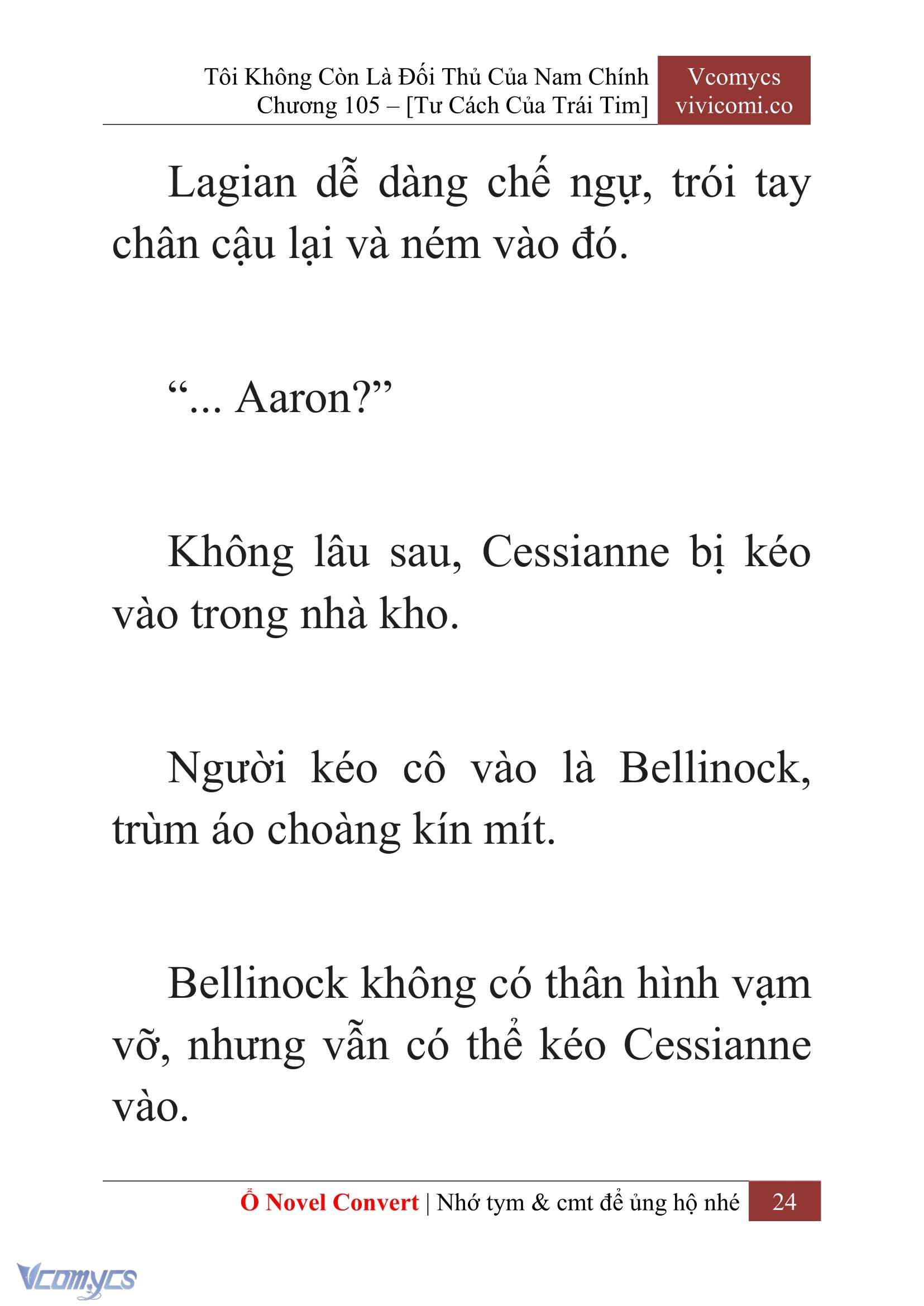 [Novel] Tôi Không Còn Là Đối Thủ Của Nam Chính Chapter  105 - 26