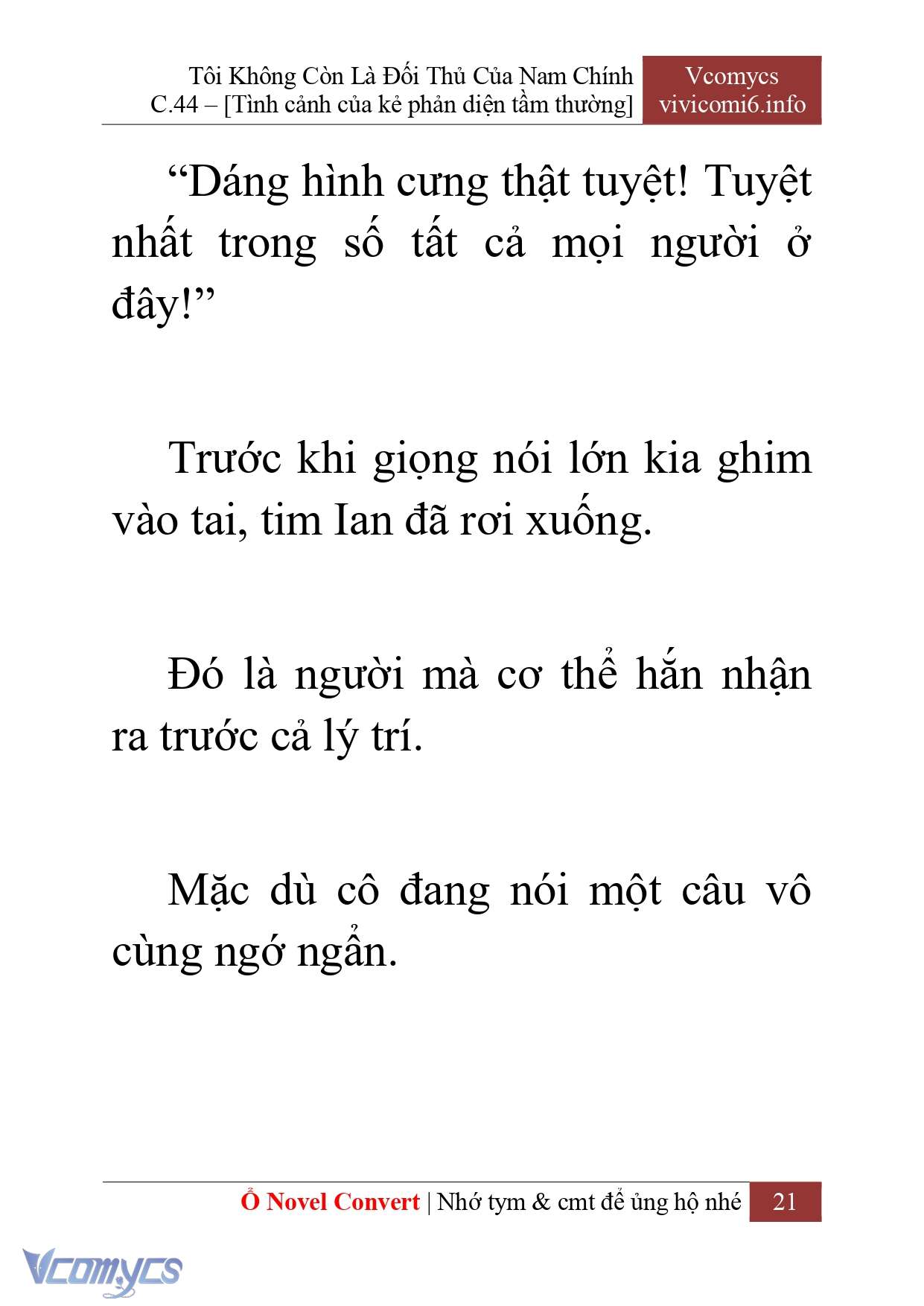 [Novel] Tôi Không Còn Là Đối Thủ Của Nam Chính Chapter  44 - 23