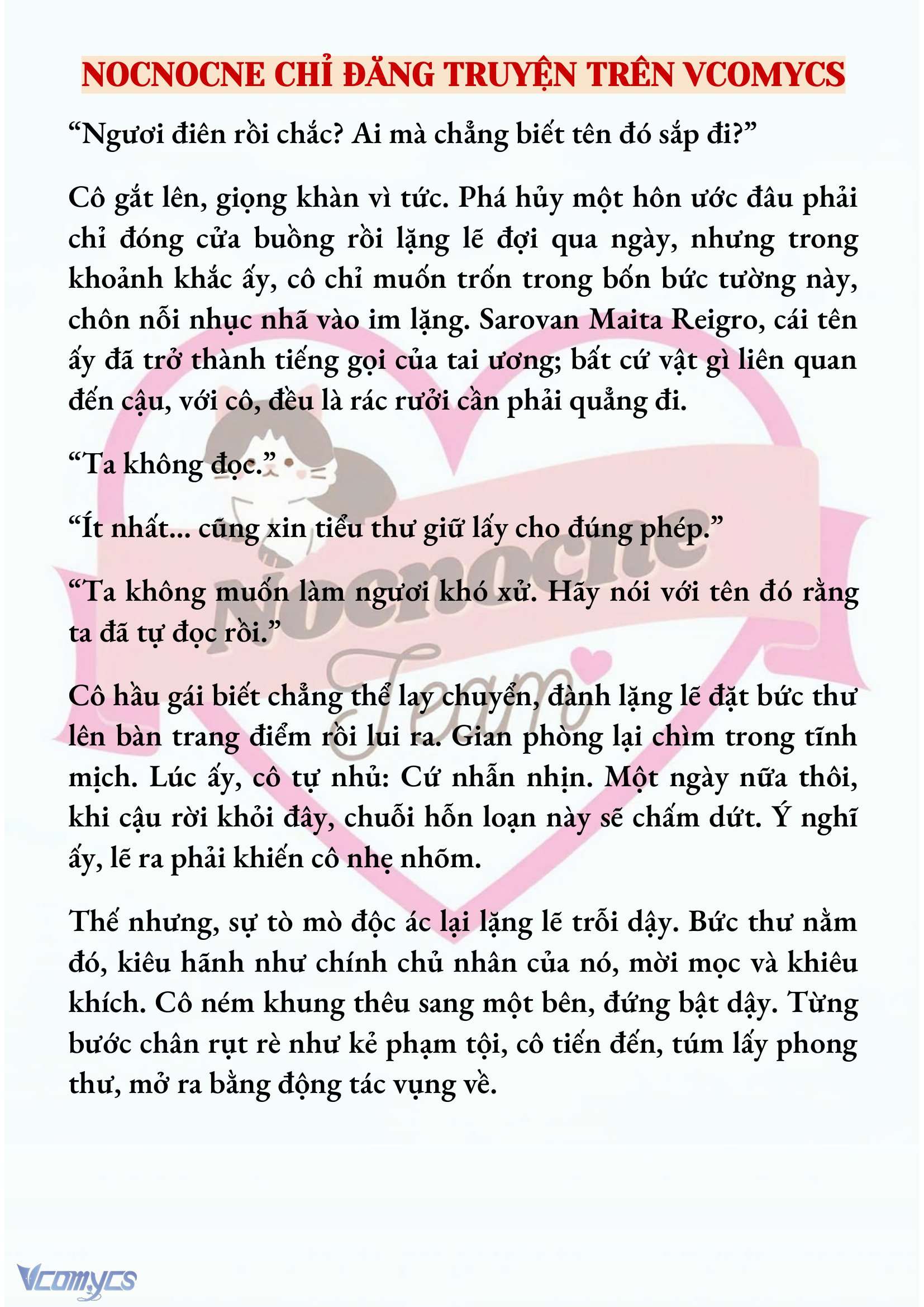 [NOVEL] CÁ RỪNG KHÔN NGOAN Chapter  20 - 6