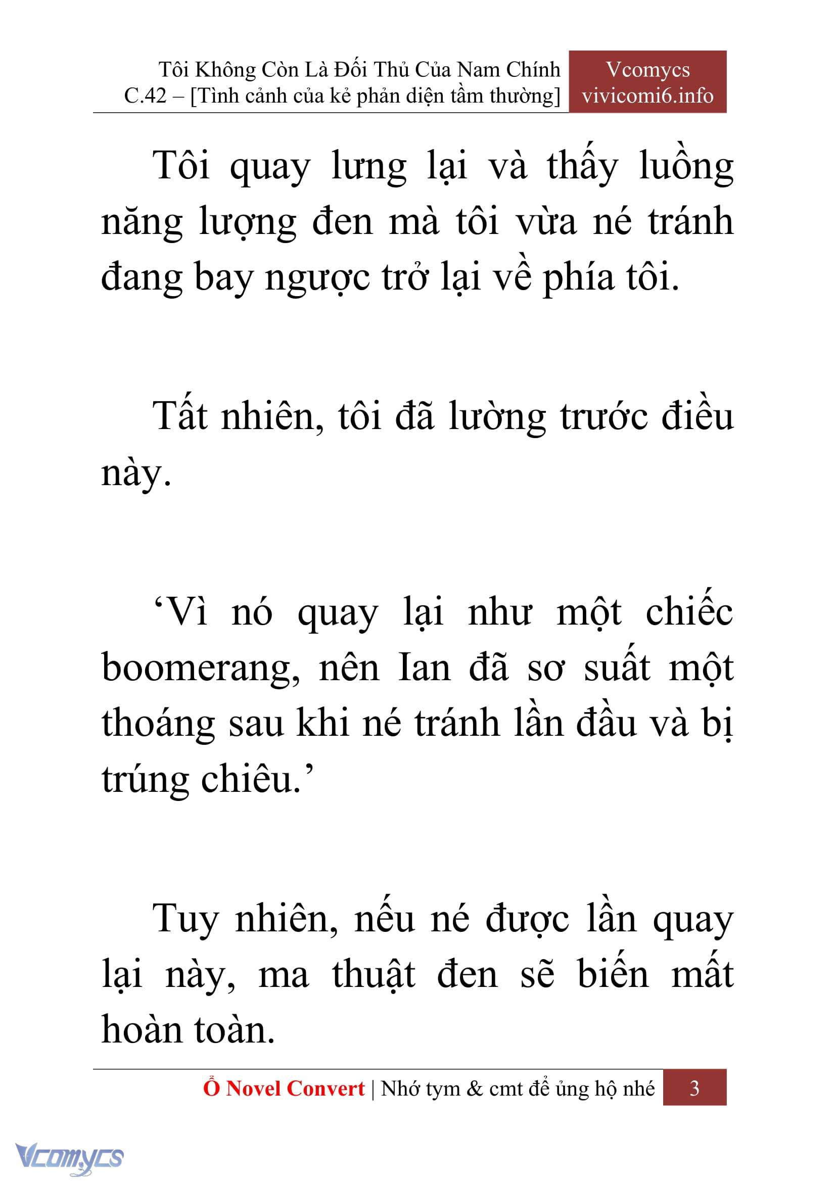 [Novel] Tôi Không Còn Là Đối Thủ Của Nam Chính Chapter  42 - 5