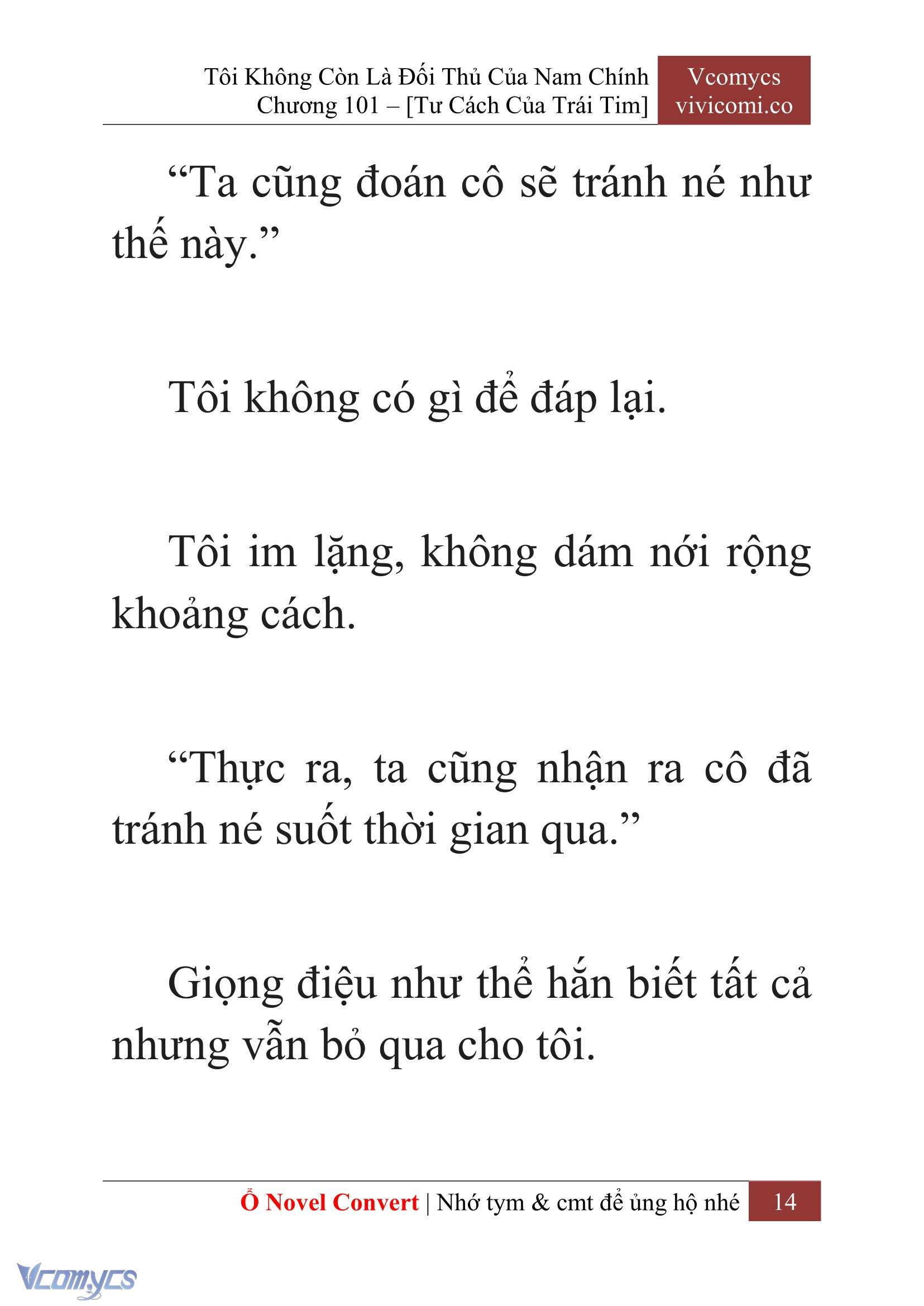 [Novel] Tôi Không Còn Là Đối Thủ Của Nam Chính Chapter  101 - 16