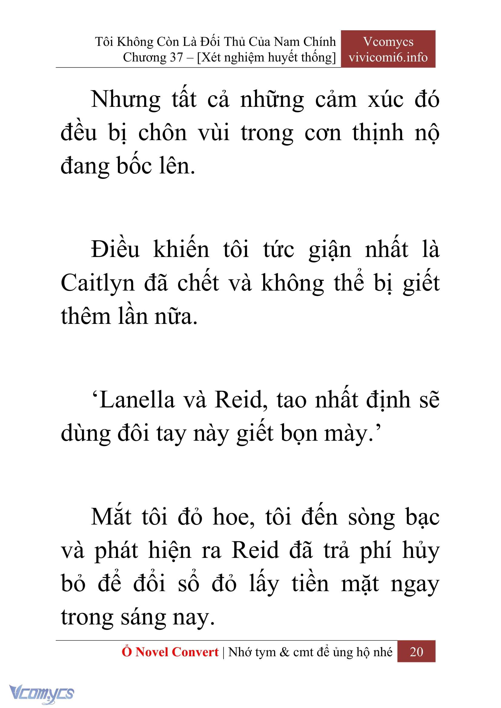 [Novel] Tôi Không Còn Là Đối Thủ Của Nam Chính Chapter  37 - 22