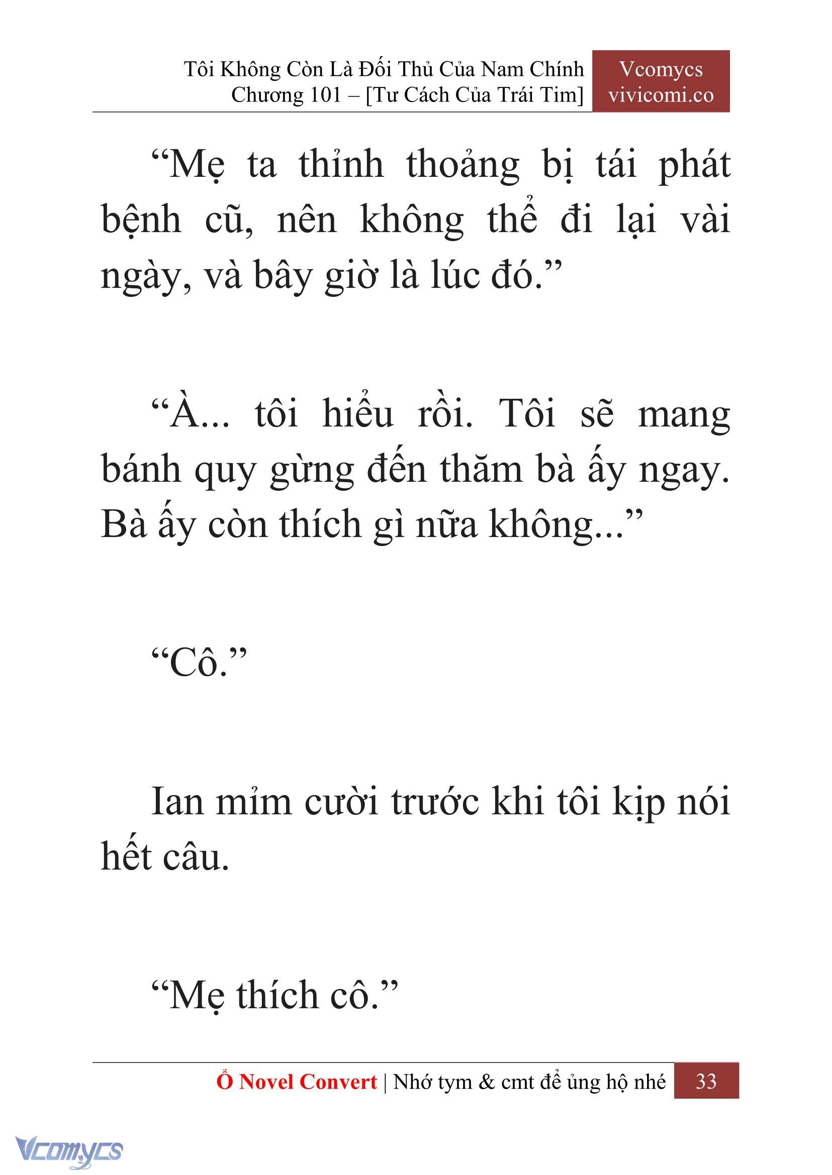 [Novel] Tôi Không Còn Là Đối Thủ Của Nam Chính Chapter  101 - 35