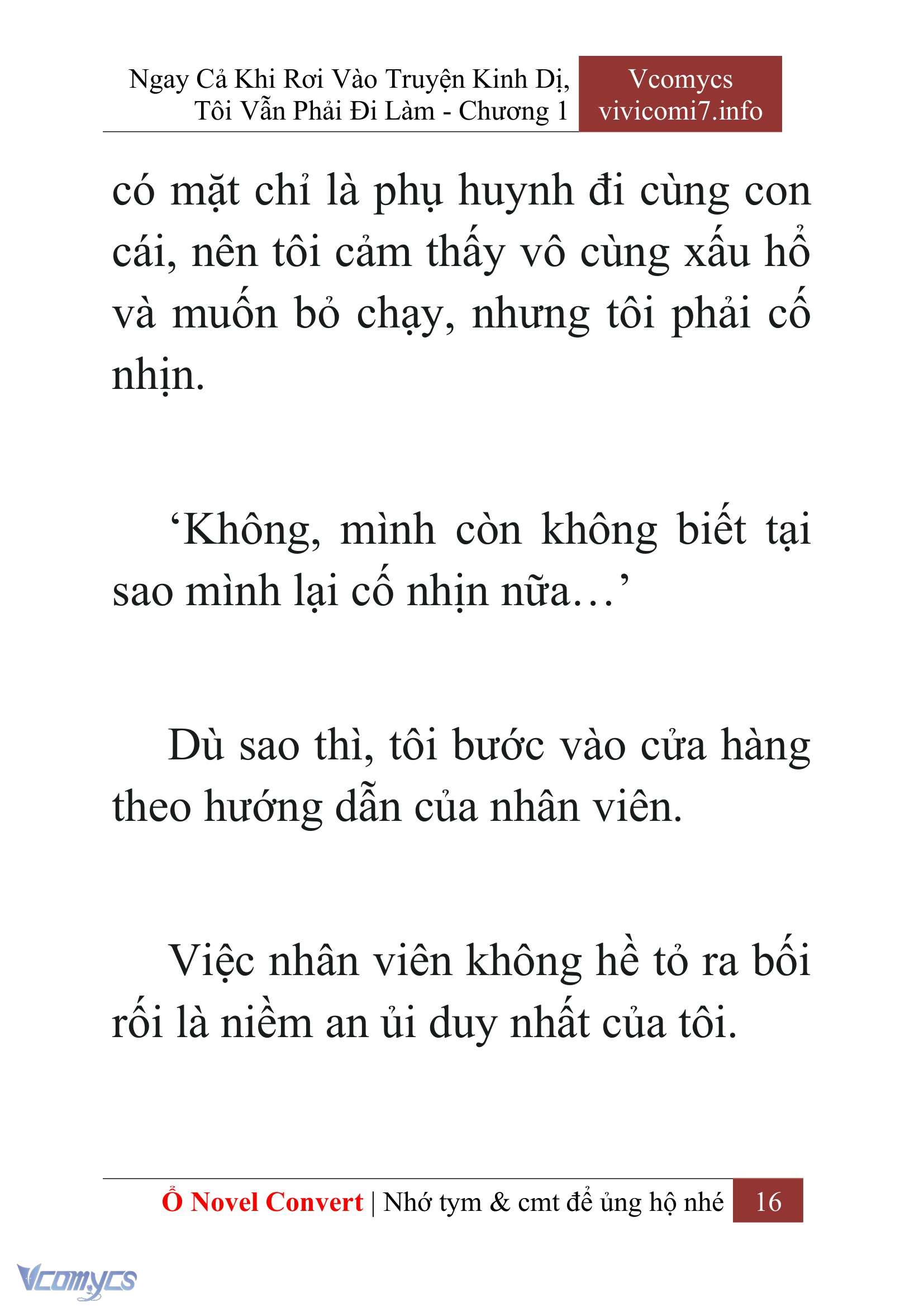 [Novel] Ngay Cả Khi Rơi Vào Truyện Kinh Dị, Tôi Vẫn Phải Đi Làm Chapter  1 - 18