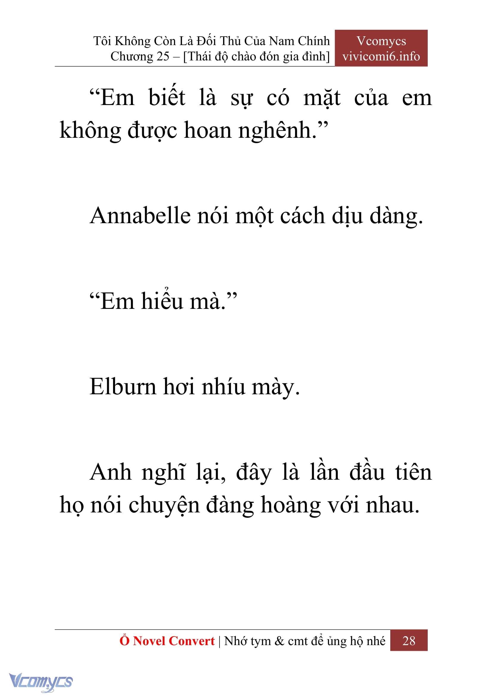 [Novel] Tôi Không Còn Là Đối Thủ Của Nam Chính Chapter  25 - 30