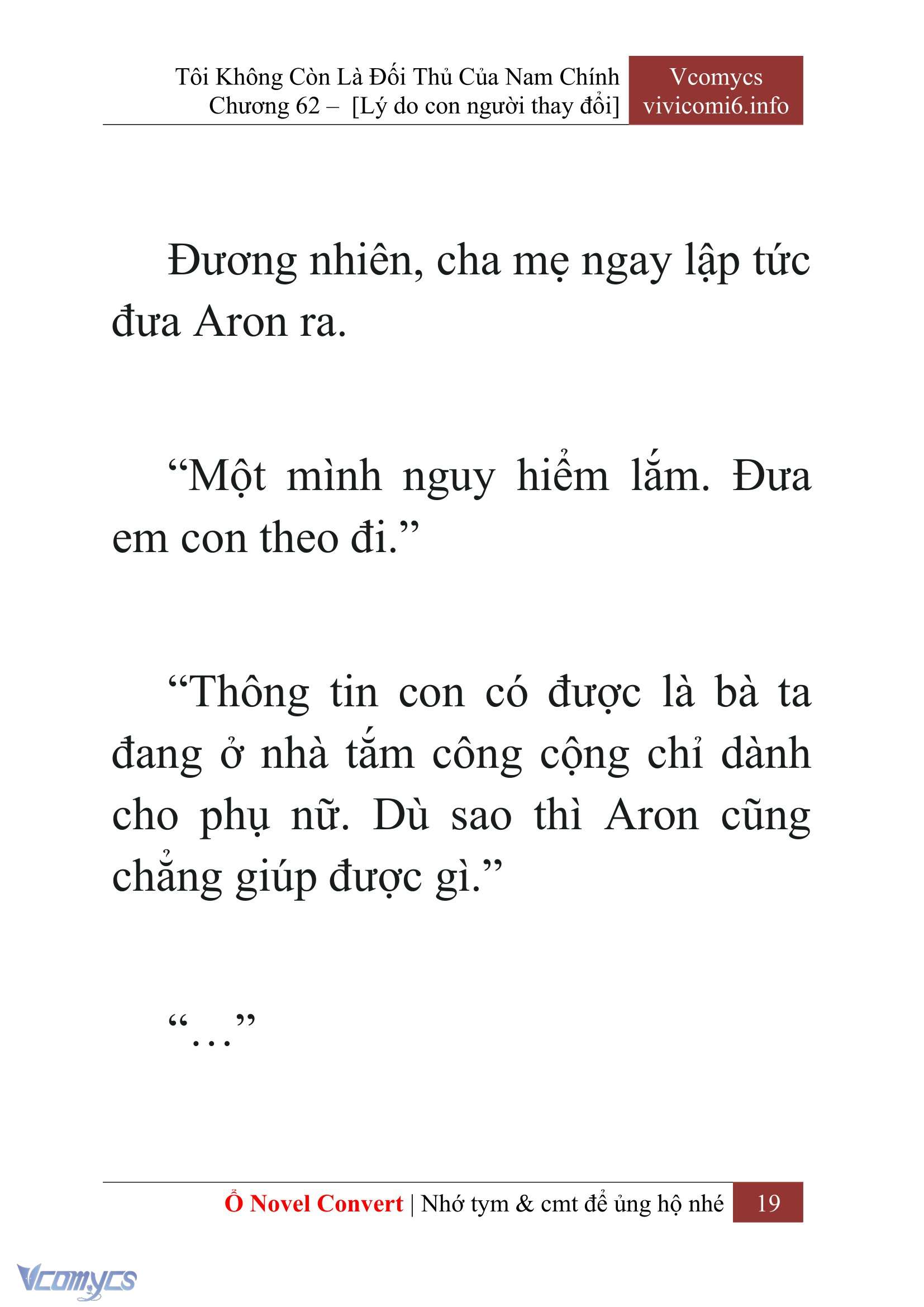 [Novel] Tôi Không Còn Là Đối Thủ Của Nam Chính Chapter  62 - 21