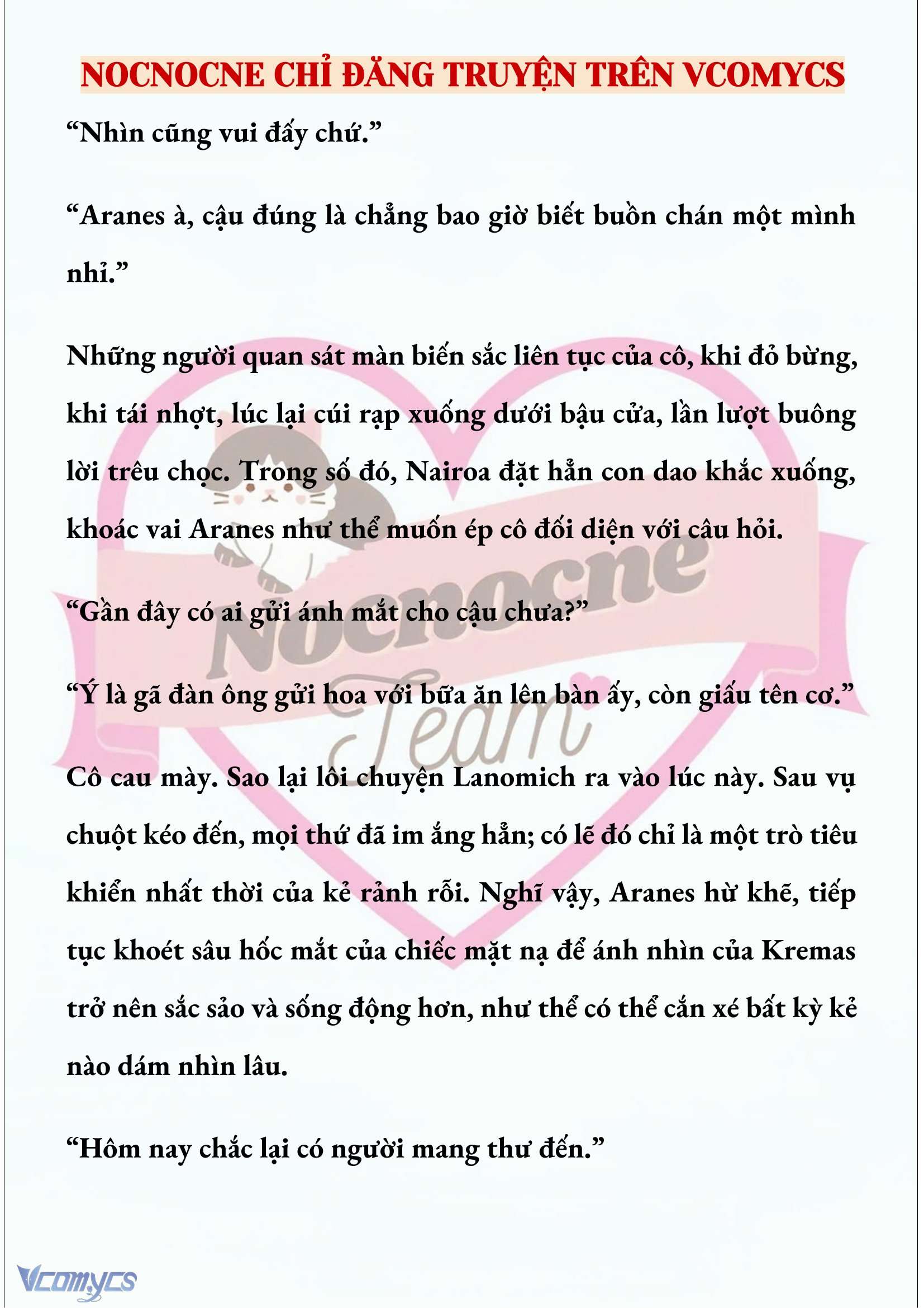 [NOVEL] CÁ RỪNG KHÔN NGOAN Chapter  109 - 10