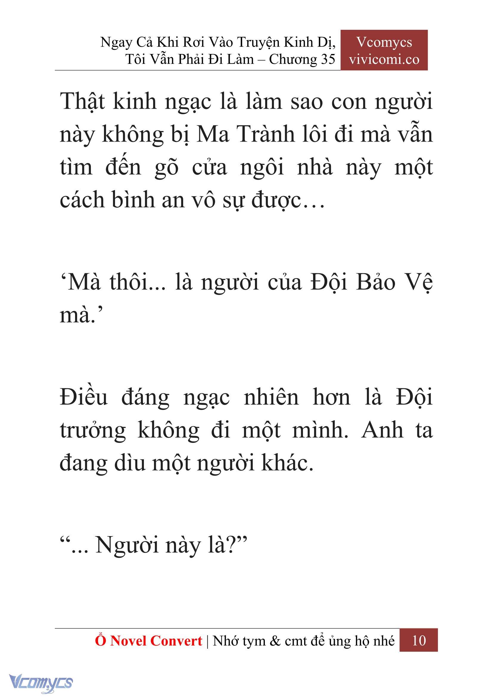 [Novel] Ngay Cả Khi Rơi Vào Truyện Kinh Dị, Tôi Vẫn Phải Đi Làm Chapter  35 - 12