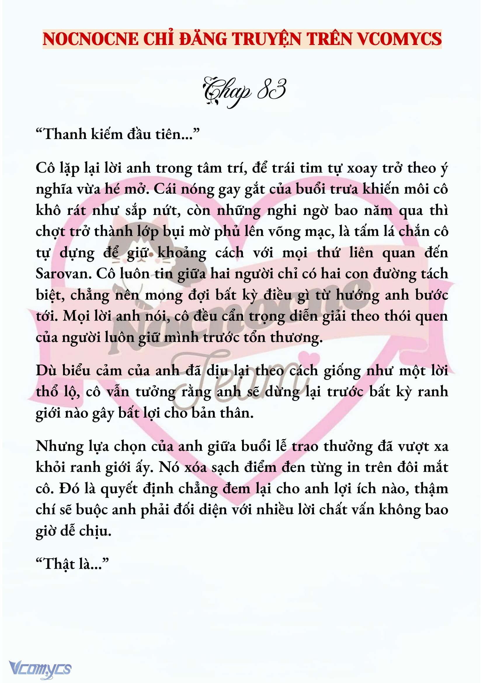 [NOVEL] CÁ RỪNG KHÔN NGOAN Chapter  83 - 2