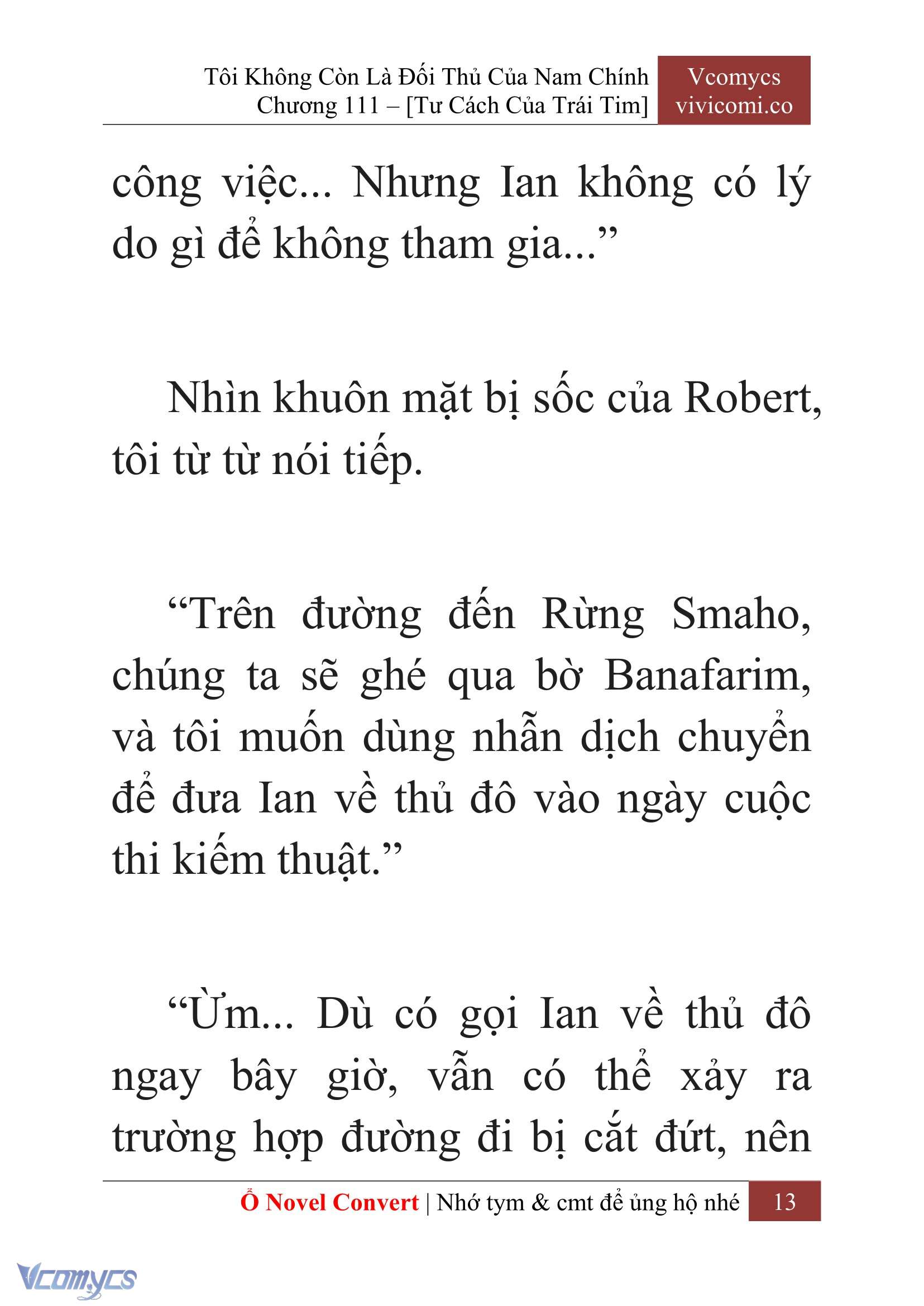 [Novel] Tôi Không Còn Là Đối Thủ Của Nam Chính Chapter  111 - 15