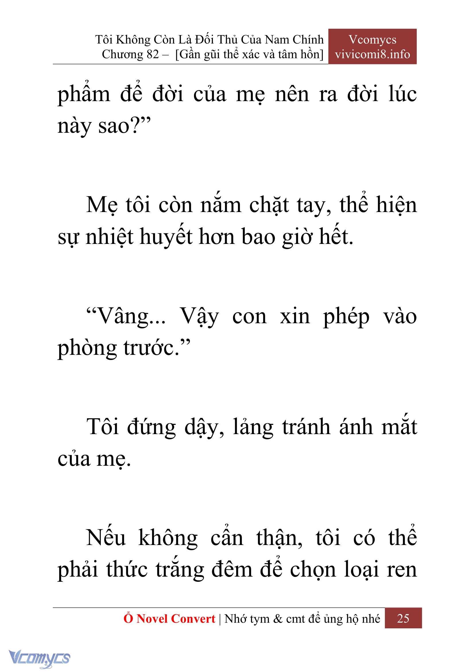 [Novel] Tôi Không Còn Là Đối Thủ Của Nam Chính Chapter  82 - 27