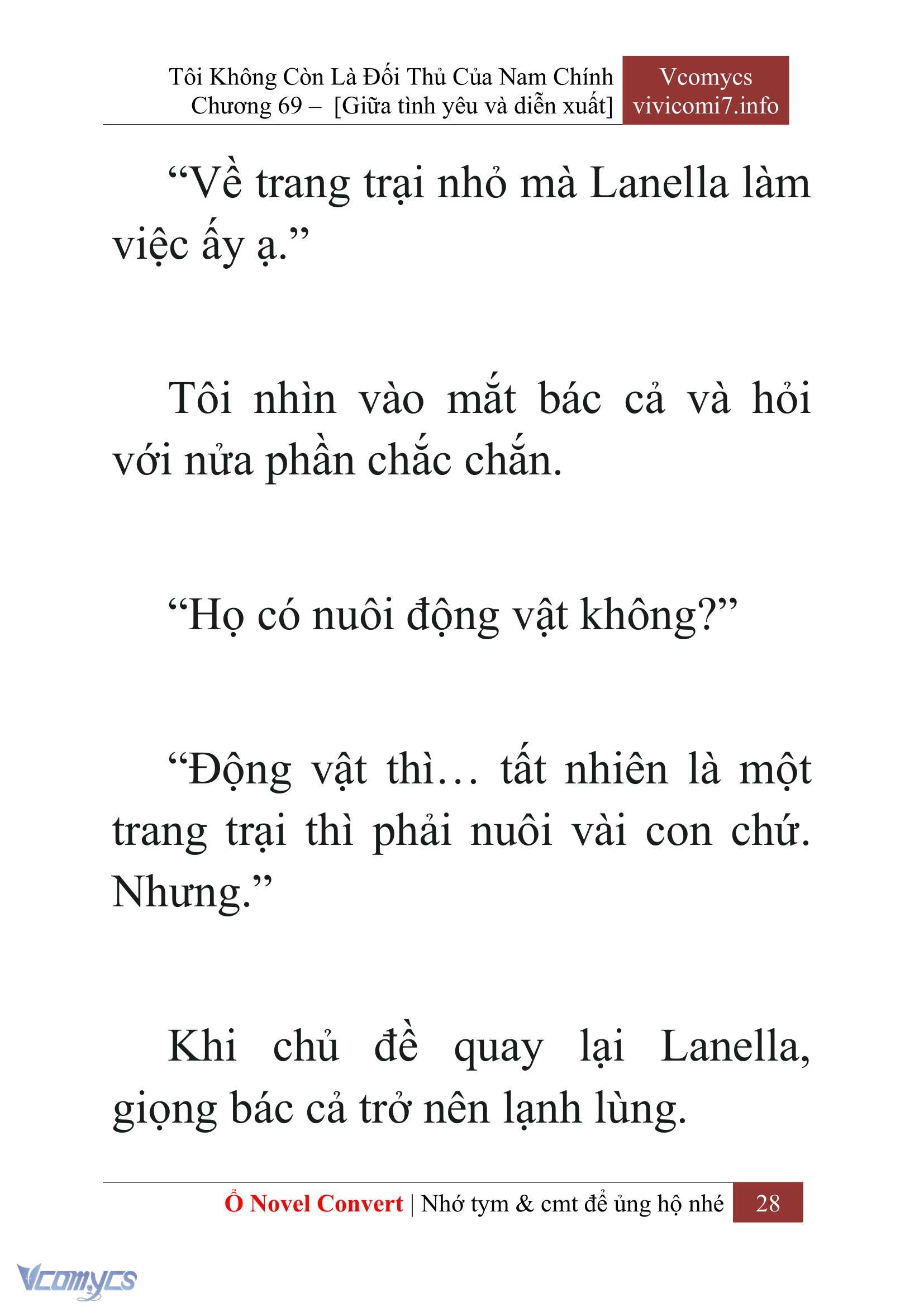 [Novel] Tôi Không Còn Là Đối Thủ Của Nam Chính Chapter  69 - 30