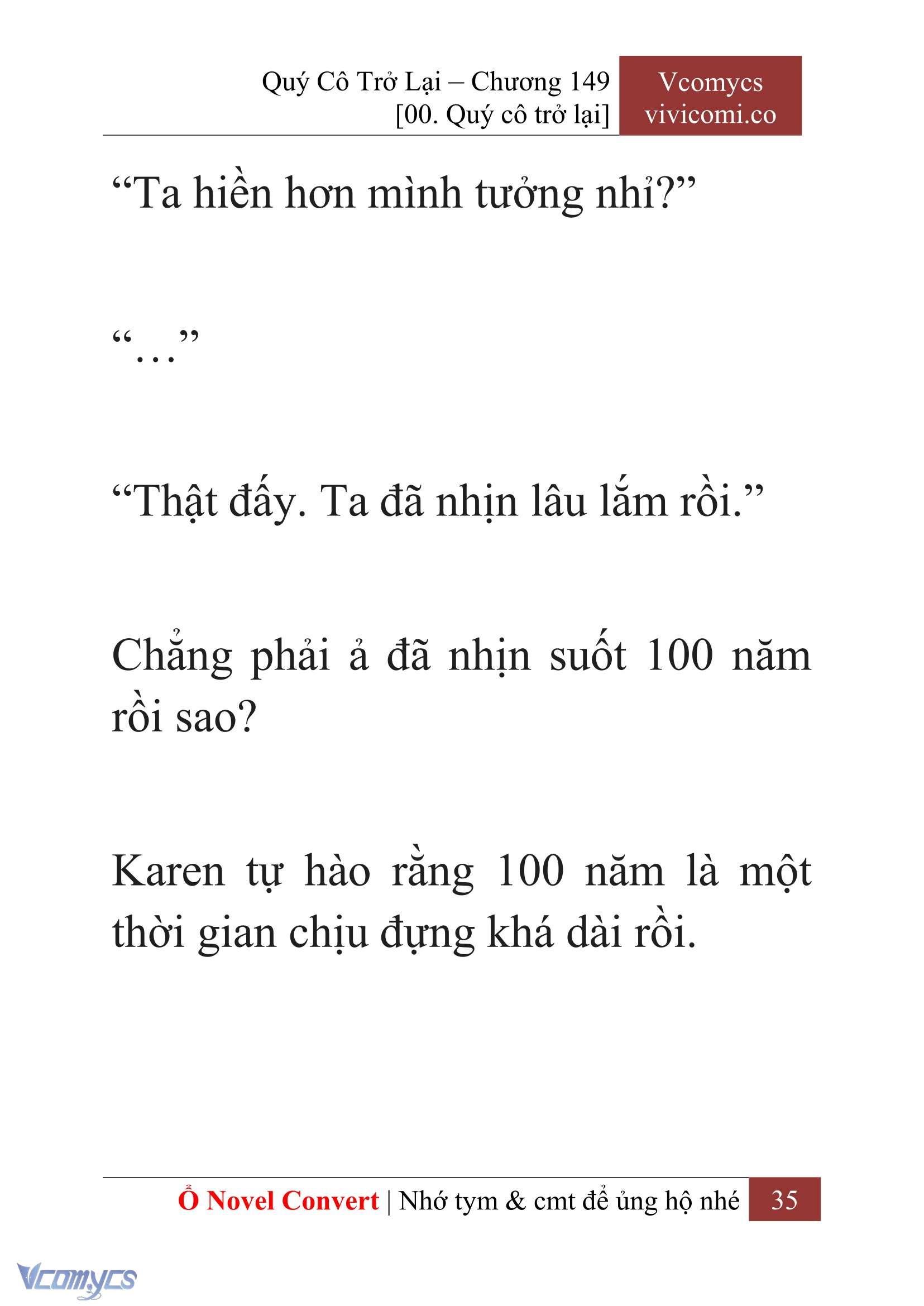 [Novel] Quý Cô Trở Lại Chapter  149 - 37