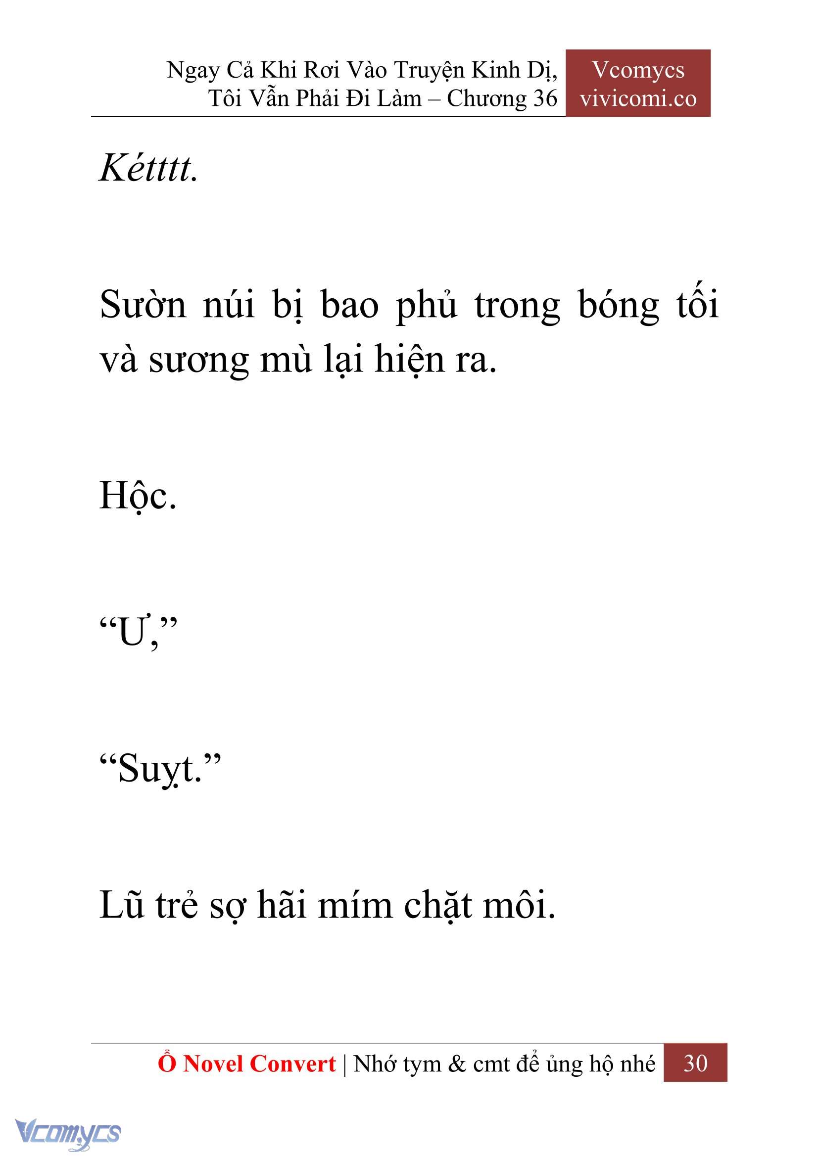 [Novel] Ngay Cả Khi Rơi Vào Truyện Kinh Dị, Tôi Vẫn Phải Đi Làm Chapter  36 - 32