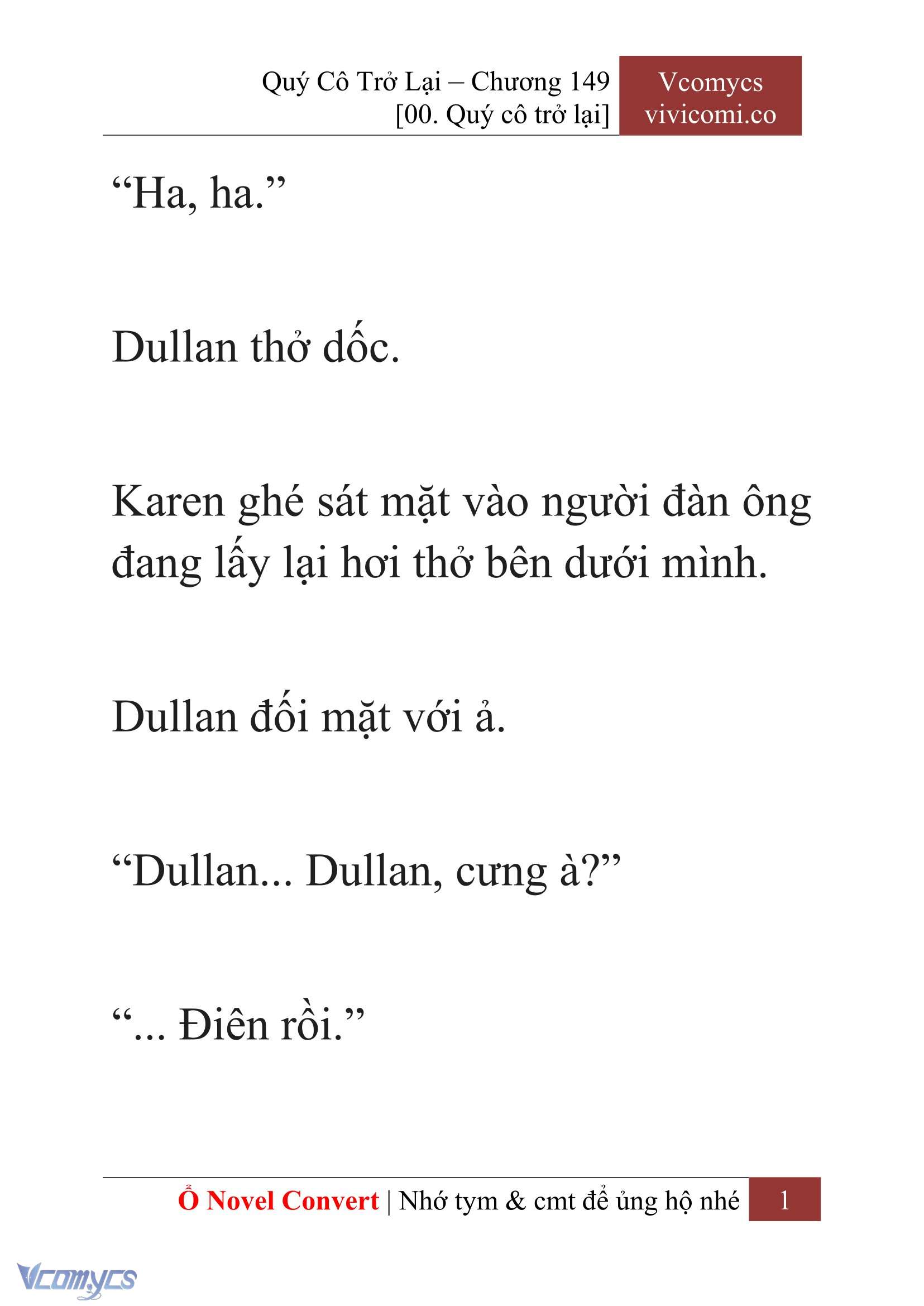 [Novel] Quý Cô Trở Lại Chapter  149 - 3