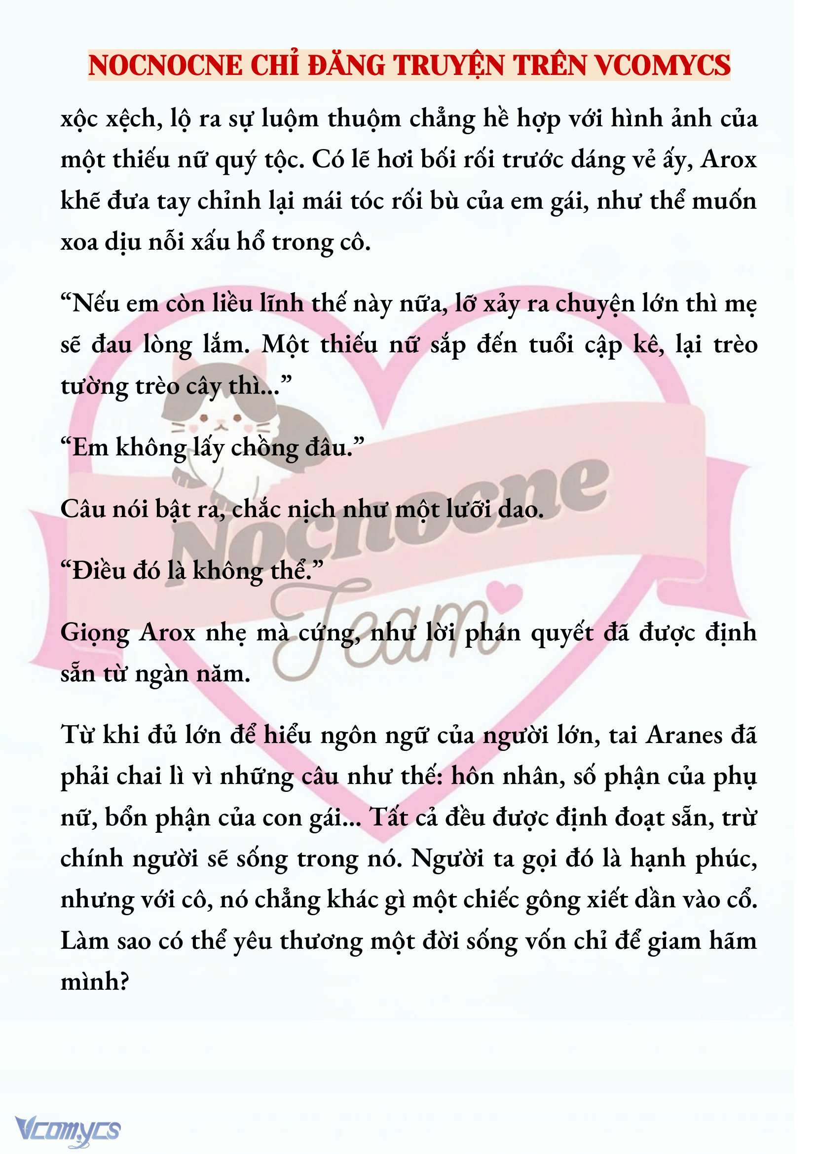 [NOVEL] CÁ RỪNG KHÔN NGOAN Chapter  1 - 11