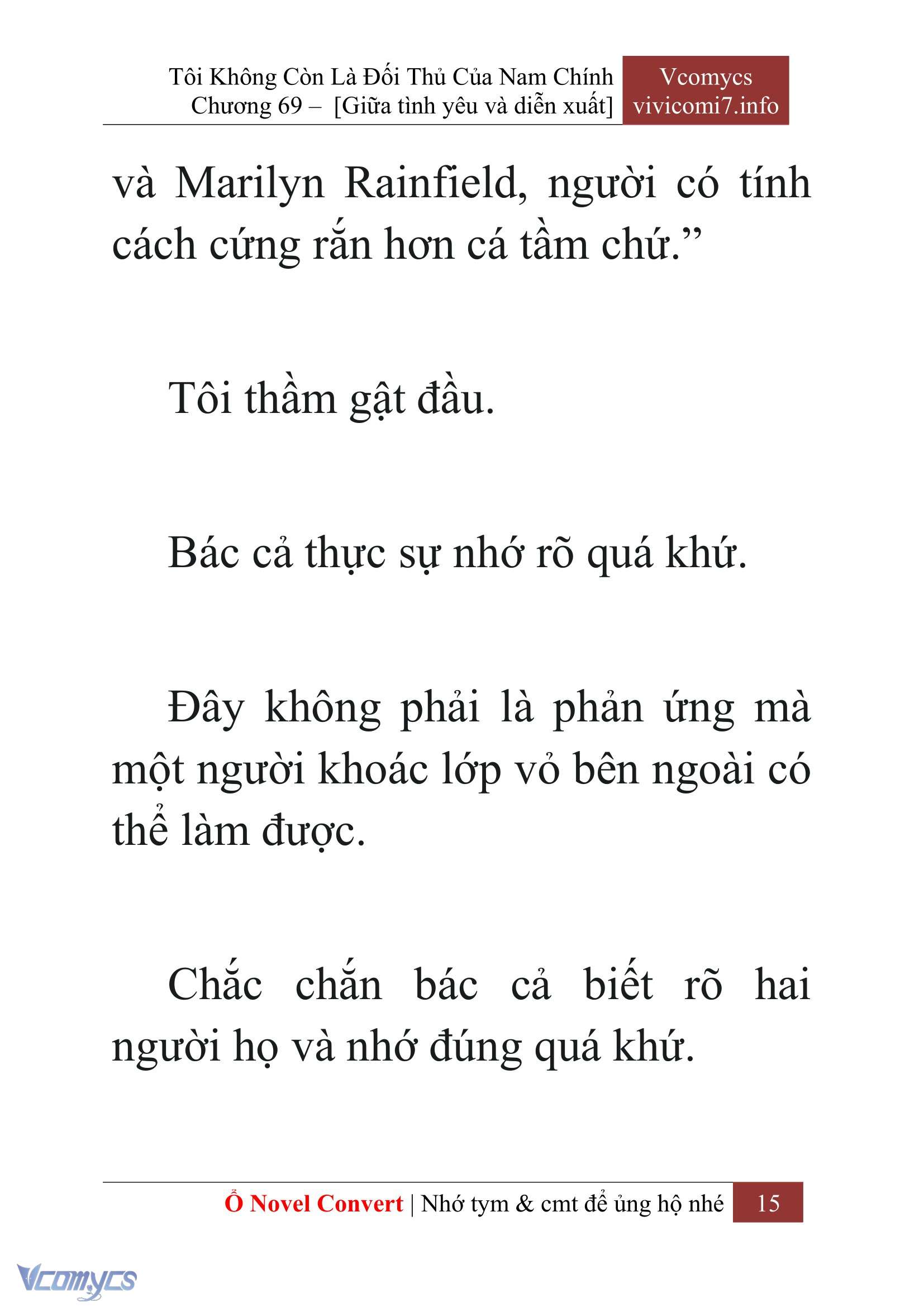 [Novel] Tôi Không Còn Là Đối Thủ Của Nam Chính Chapter  69 - 17