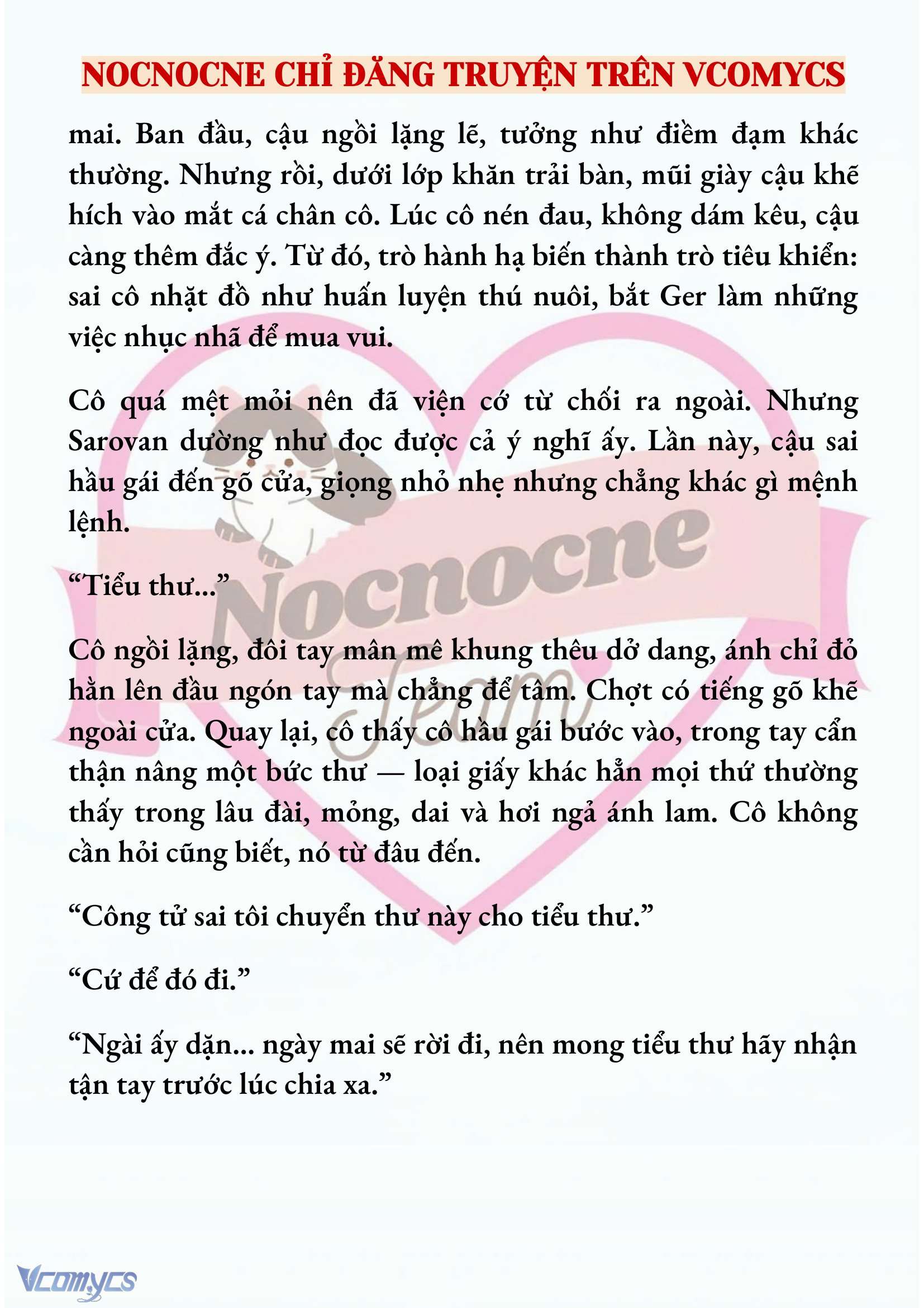 [NOVEL] CÁ RỪNG KHÔN NGOAN Chapter  20 - 5