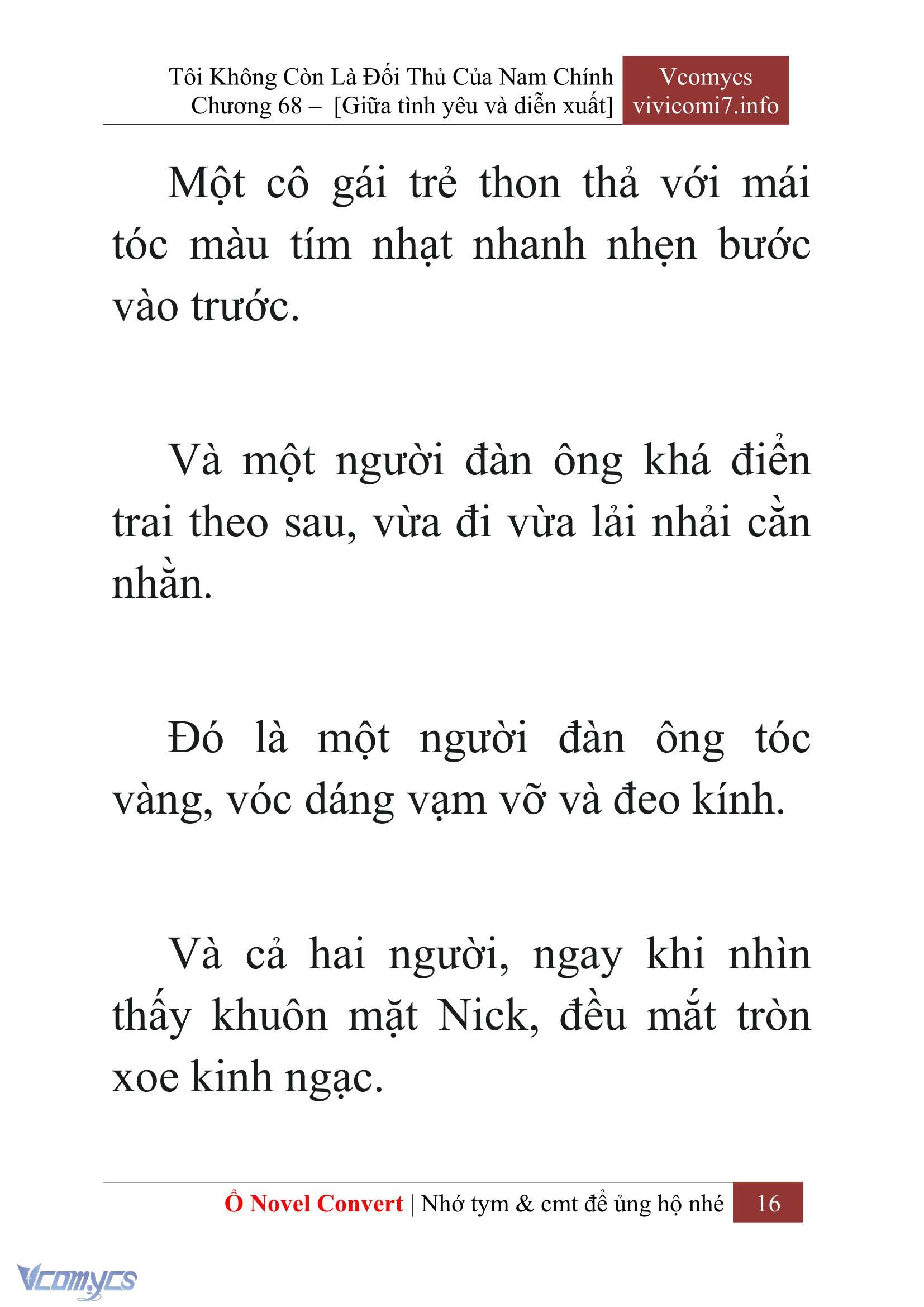 [Novel] Tôi Không Còn Là Đối Thủ Của Nam Chính Chapter  68 - 18
