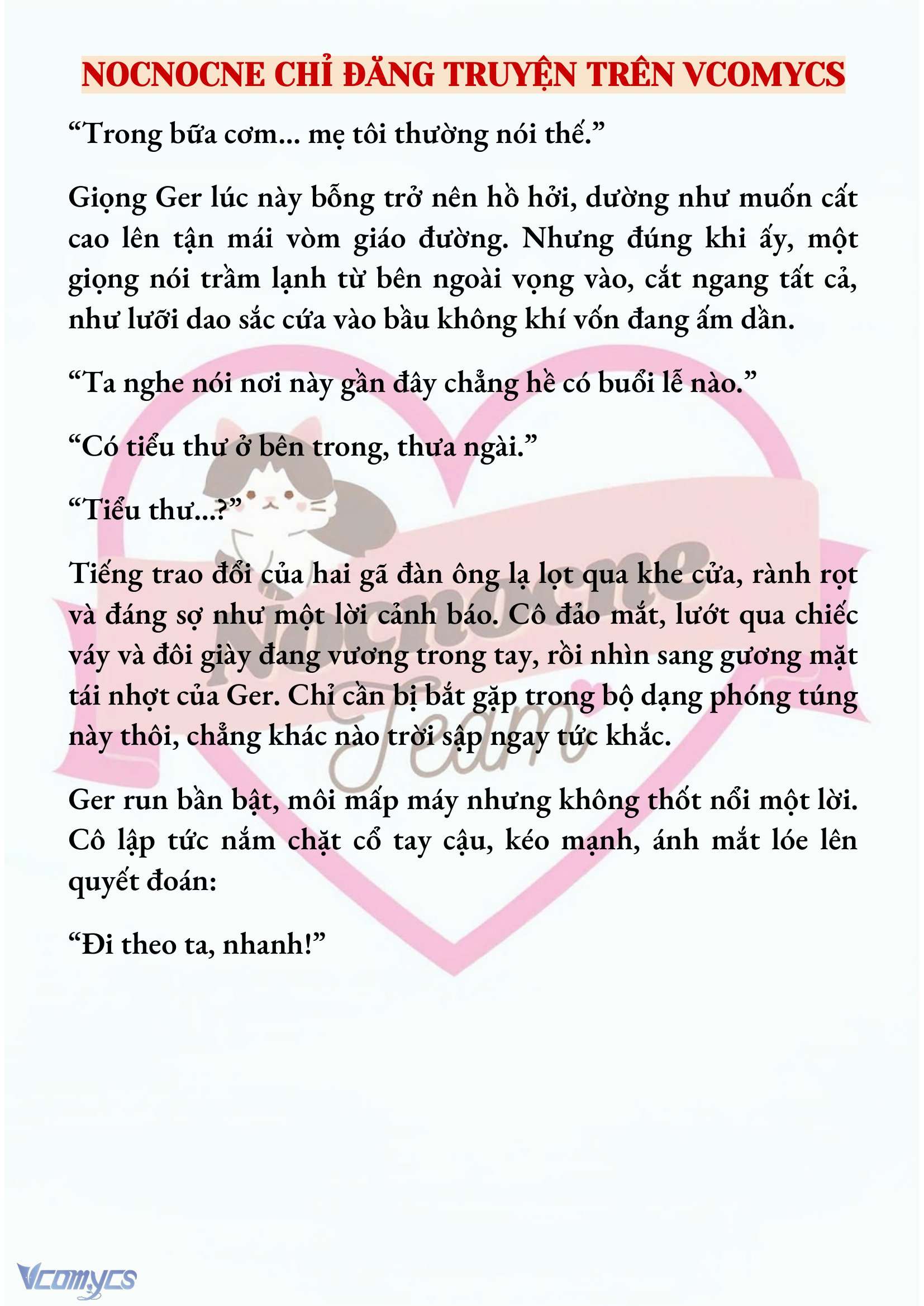 [NOVEL] CÁ RỪNG KHÔN NGOAN Chapter  6 - 12